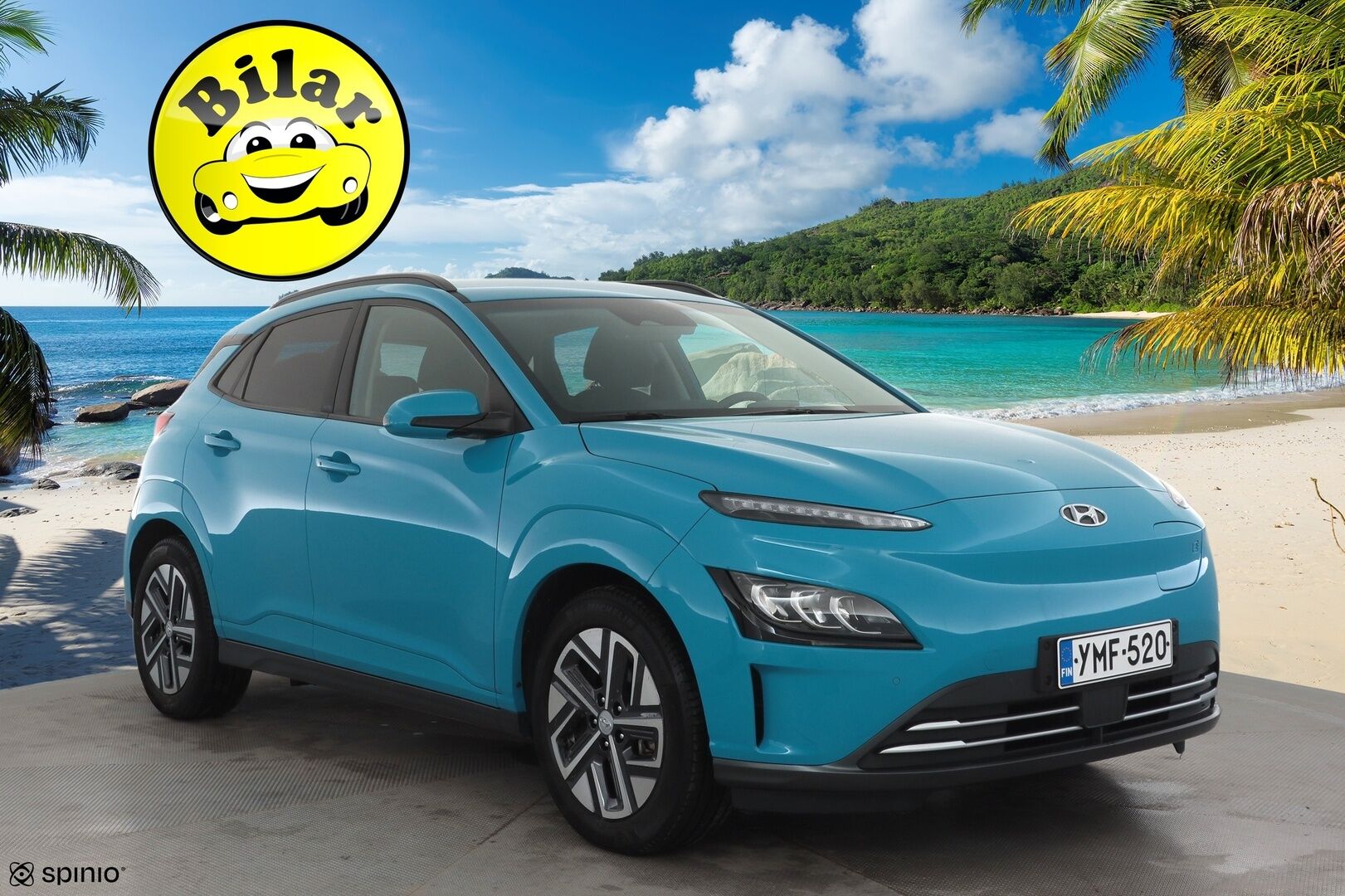 Hyundai KONA 2022 Electric 64 kWh 204 hv Comfort - | ACC | ILP | Vetokoukku | HUD | Krell | HDA | LED | Digimittaristo | P.kamera | Blind spot assist | RCTA | Lämm. ratti | Apple & Android | 