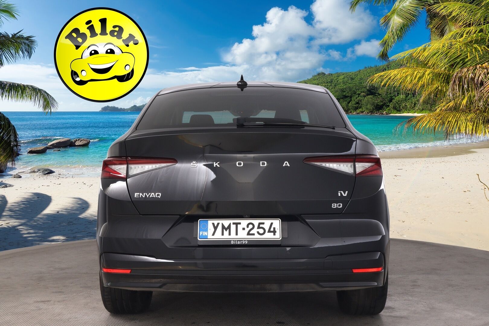 SKODA ENYAQ 2023 IV80 204hv Coupe Pluspaket - | ACC | ILP | Koukku | Matrix-LED | Lasikatto | Muistipenkki | Keyless |
