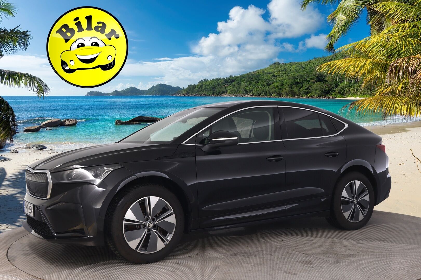 SKODA ENYAQ 2023 IV80 204hv Coupe Pluspaket - | ACC | ILP | Koukku | Matrix-LED | Lasikatto | Muistipenkki | Keyless |