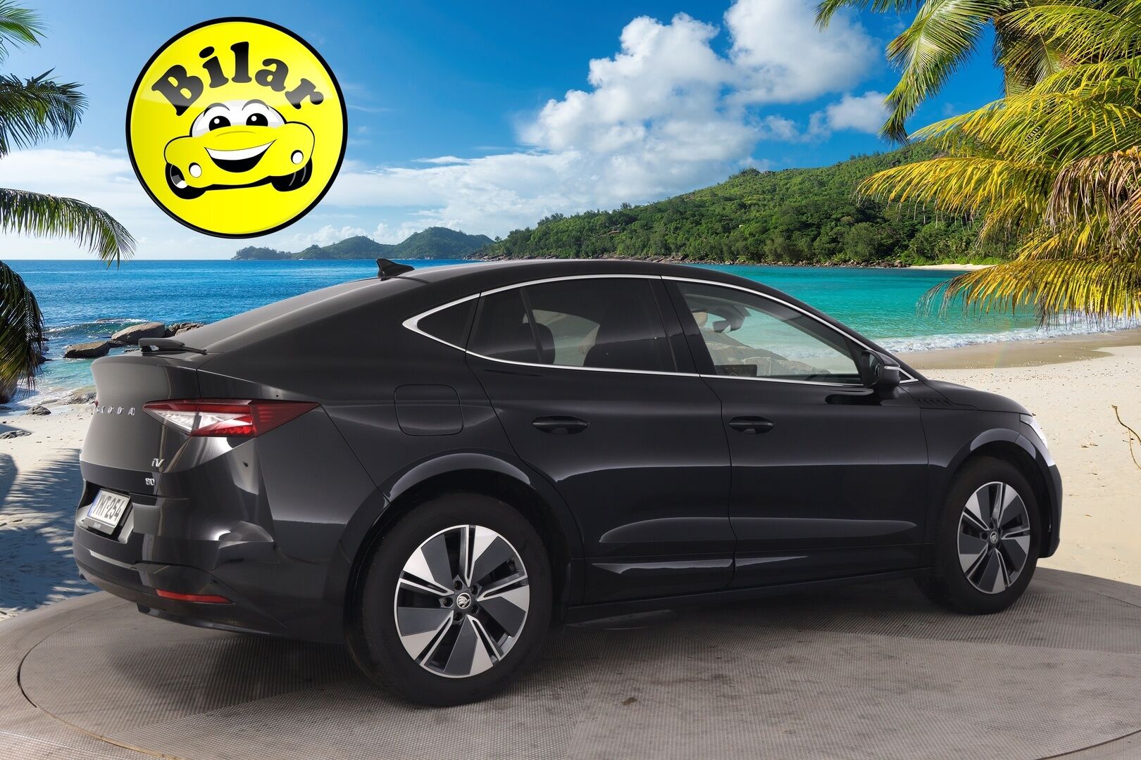 SKODA ENYAQ 2023 IV80 204hv Coupe Pluspaket - | ACC | ILP | Koukku | Matrix-LED | Lasikatto | Muistipenkki | Keyless |