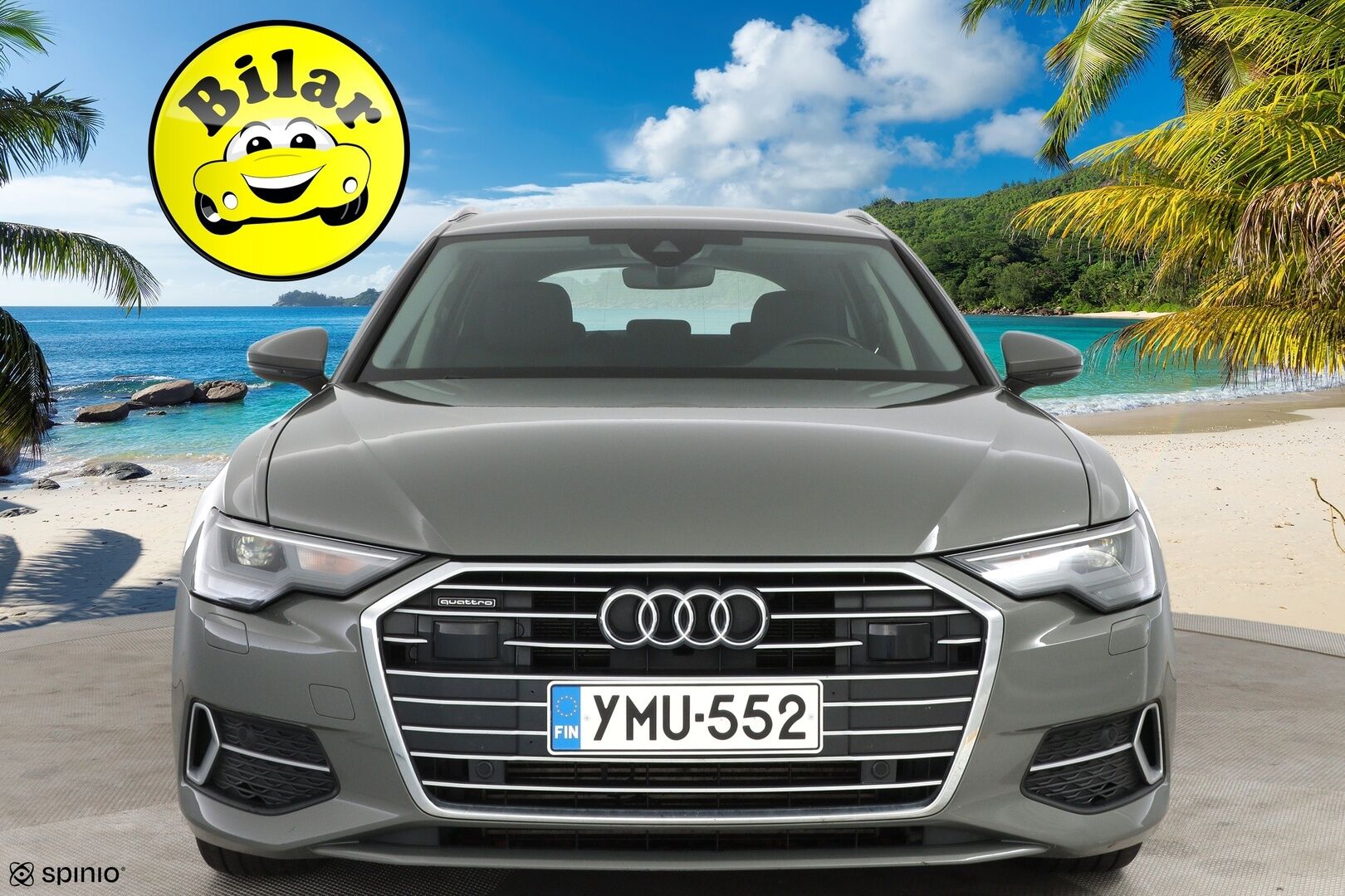 AUDI A6 2023 Avant 50 TFSI e quattro - | ACC | Koukku | P.kamera | Sporttipenkit | LED | Keyless | Apple&Android | Merkkihuollettu | Kahdet renkaat vanteineen - KORKO VAIN 3,99 %