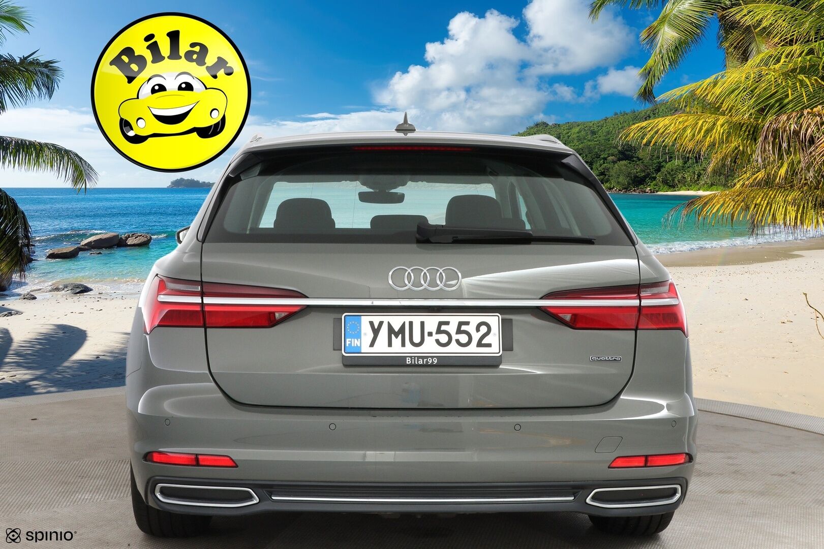 AUDI A6 2023 Avant 50 TFSI e quattro - | ACC | Koukku | P.kamera | Sporttipenkit | LED | Keyless | Apple&Android | Merkkihuollettu | Kahdet renkaat vanteineen - KORKO VAIN 3,99 %