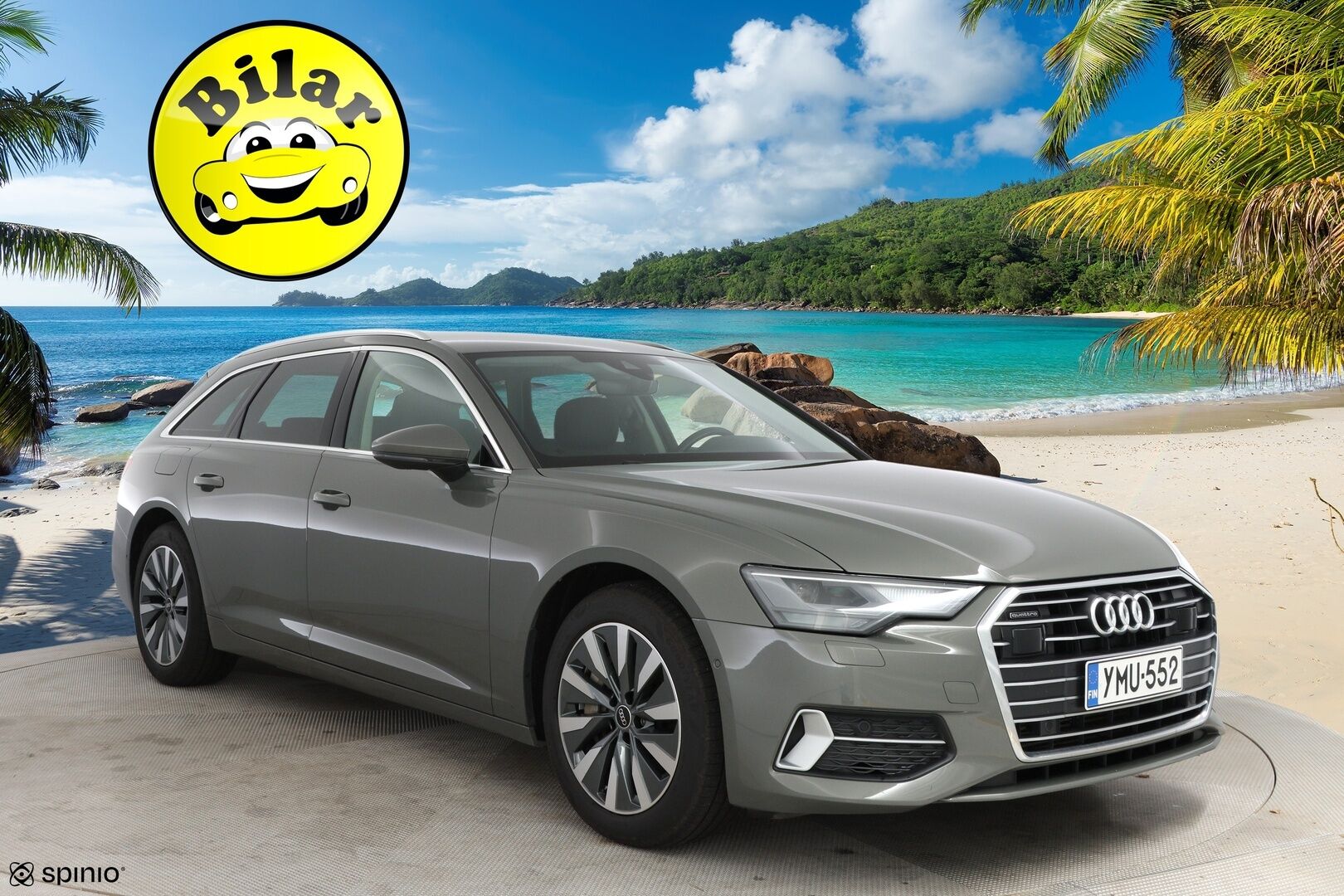 AUDI A6 2023 Avant 50 TFSI e quattro - | ACC | Koukku | P.kamera | Sporttipenkit | LED | Keyless | Apple&Android | Merkkihuollettu | Kahdet renkaat vanteineen - KORKO VAIN 3,99 %