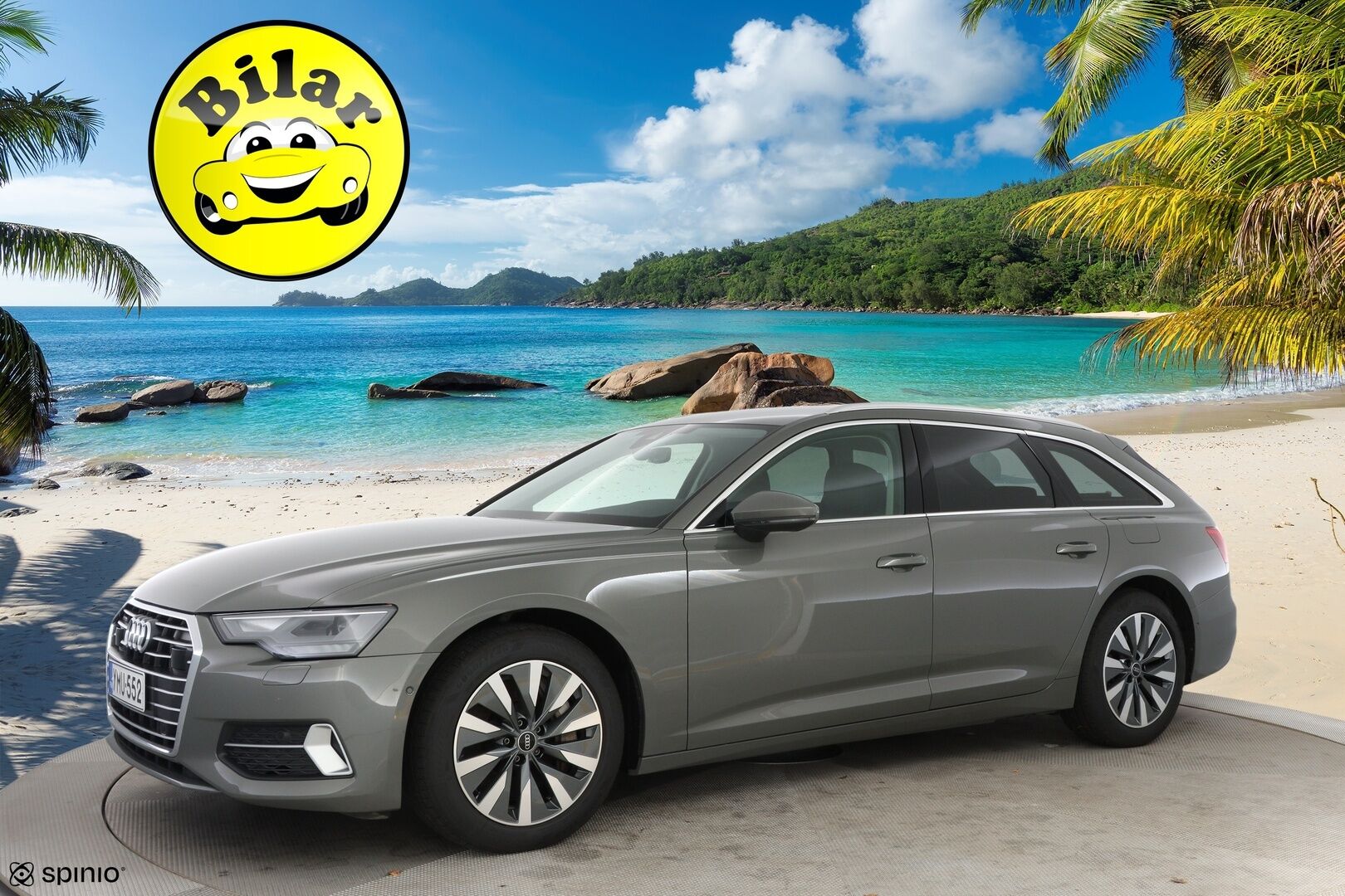 AUDI A6 2023 Avant 50 TFSI e quattro - | ACC | Koukku | P.kamera | Sporttipenkit | LED | Keyless | Apple&Android | Merkkihuollettu | Kahdet renkaat vanteineen - KORKO VAIN 3,99 %