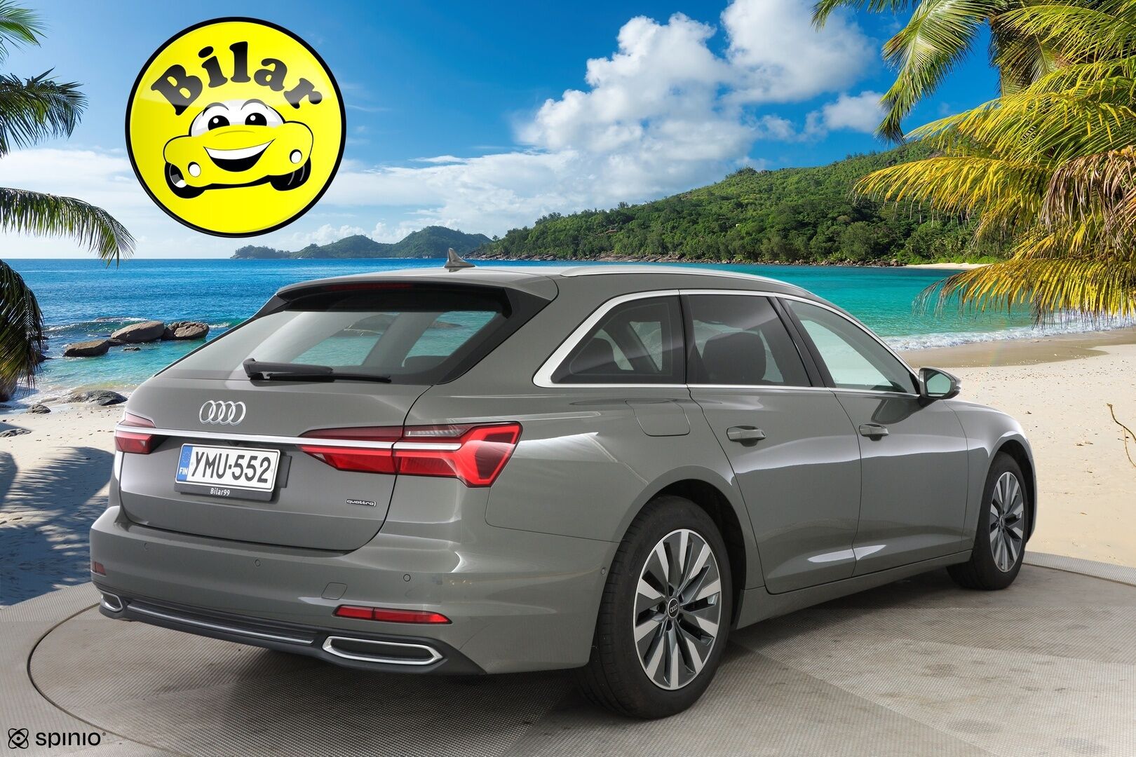 AUDI A6 2023 Avant 50 TFSI e quattro - | ACC | Koukku | P.kamera | Sporttipenkit | LED | Keyless | Apple&Android | Merkkihuollettu | Kahdet renkaat vanteineen - KORKO VAIN 3,99 %