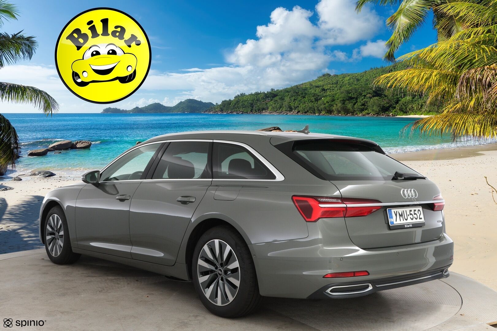 AUDI A6 2023 Avant 50 TFSI e quattro - | ACC | Koukku | P.kamera | Sporttipenkit | LED | Keyless | Apple&Android | Merkkihuollettu | Kahdet renkaat vanteineen - KORKO VAIN 3,99 %