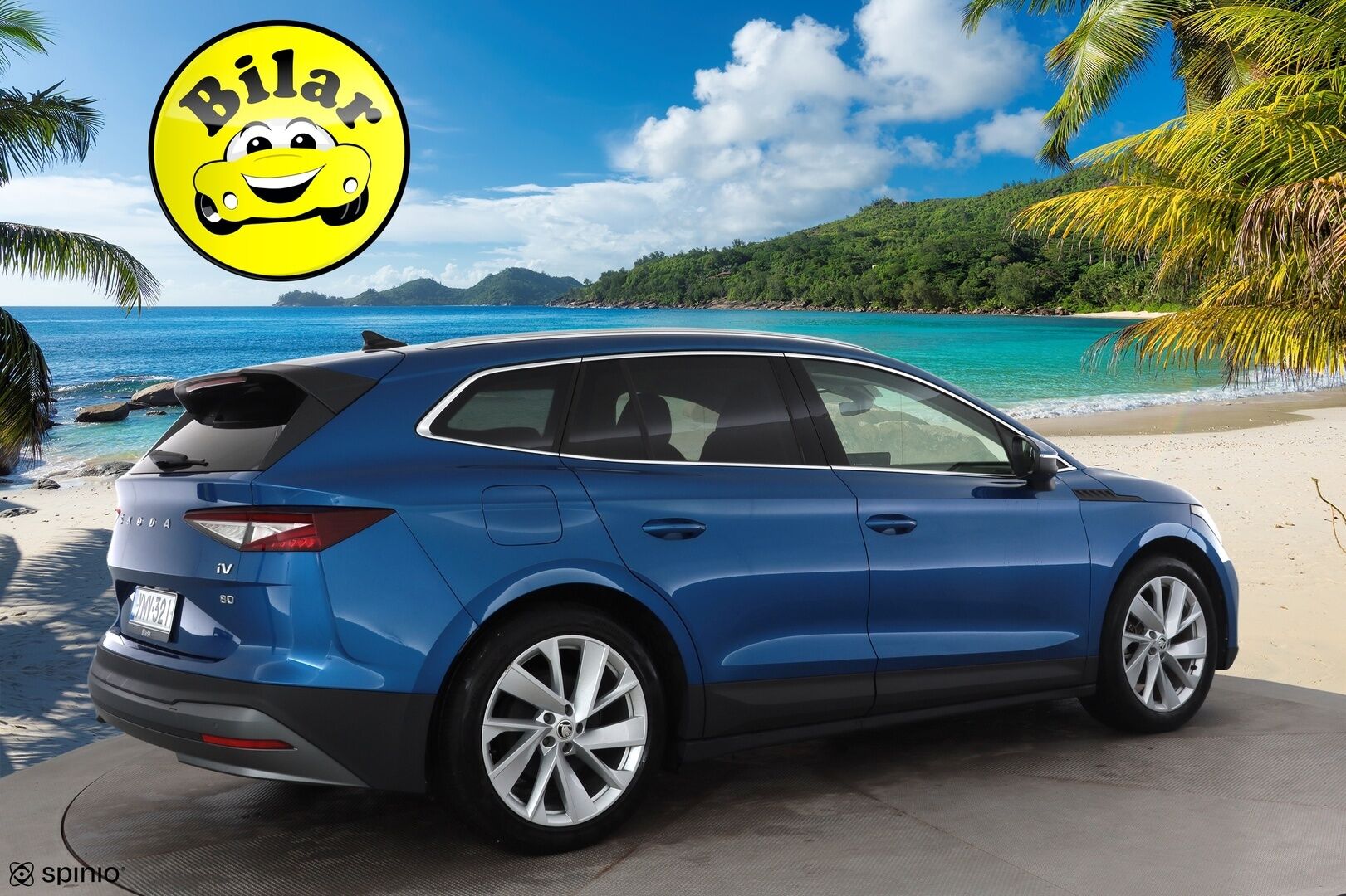 SKODA ENYAQ 2023 80iV 150kW - | ILP | ACC | LED | 360 | Kaistavahti | Digimittaristo | Keyless | Ratinlämmitys | Navi | 2x Latauskaapelit | Kahdet renkaat | Merkkihuollot | 