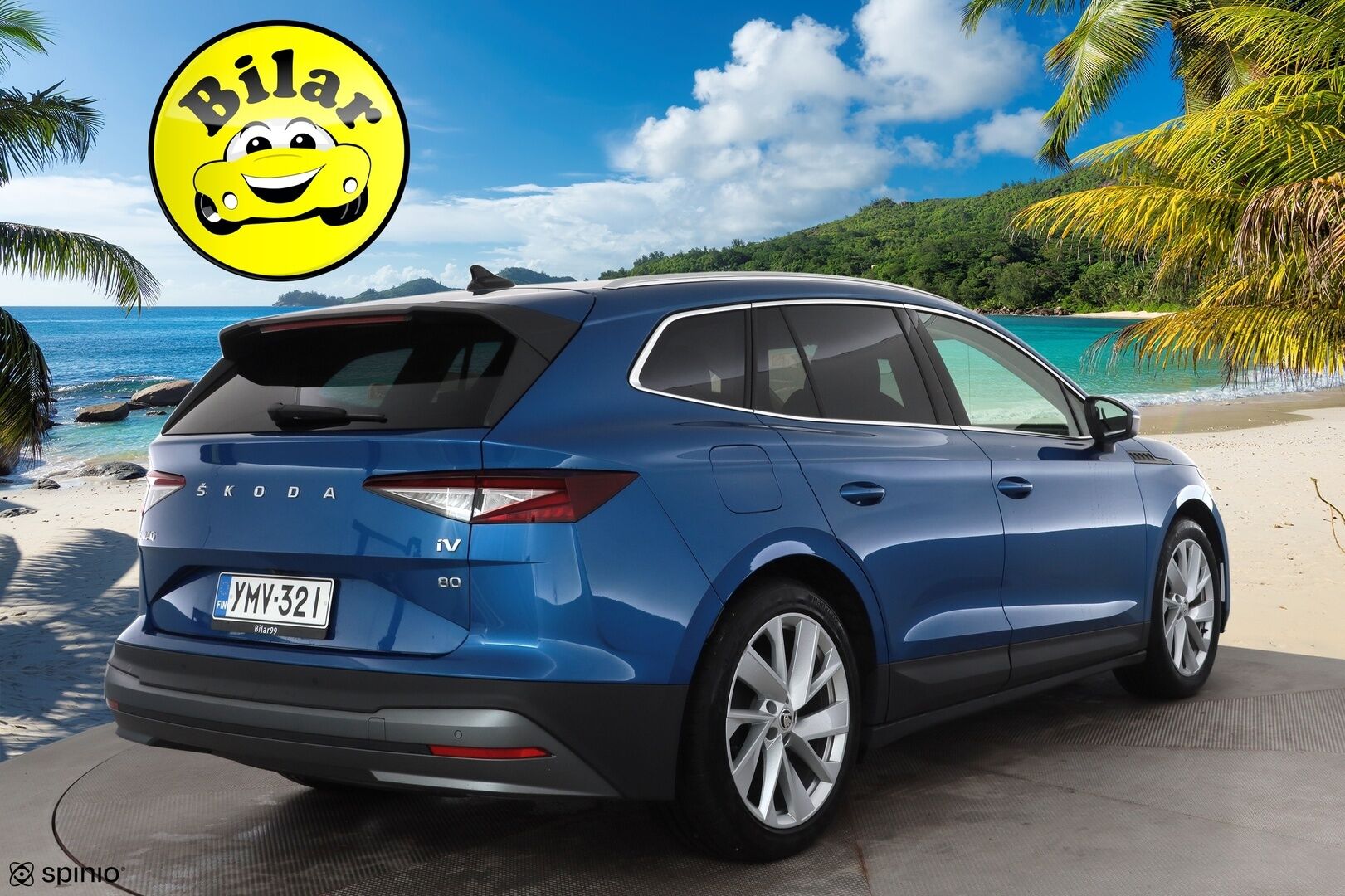 SKODA ENYAQ 2023 80iV 150kW - | ILP | ACC | LED | 360 | Kaistavahti | Digimittaristo | Keyless | Ratinlämmitys | Navi | 2x Latauskaapelit | Kahdet renkaat | Merkkihuollot | 