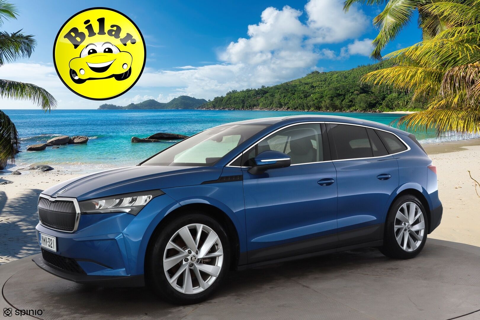 SKODA ENYAQ 2023 80iV 150kW - | ILP | ACC | LED | 360 | Kaistavahti | Digimittaristo | Keyless | Ratinlämmitys | Navi | 2x Latauskaapelit | Kahdet renkaat | Merkkihuollot | 