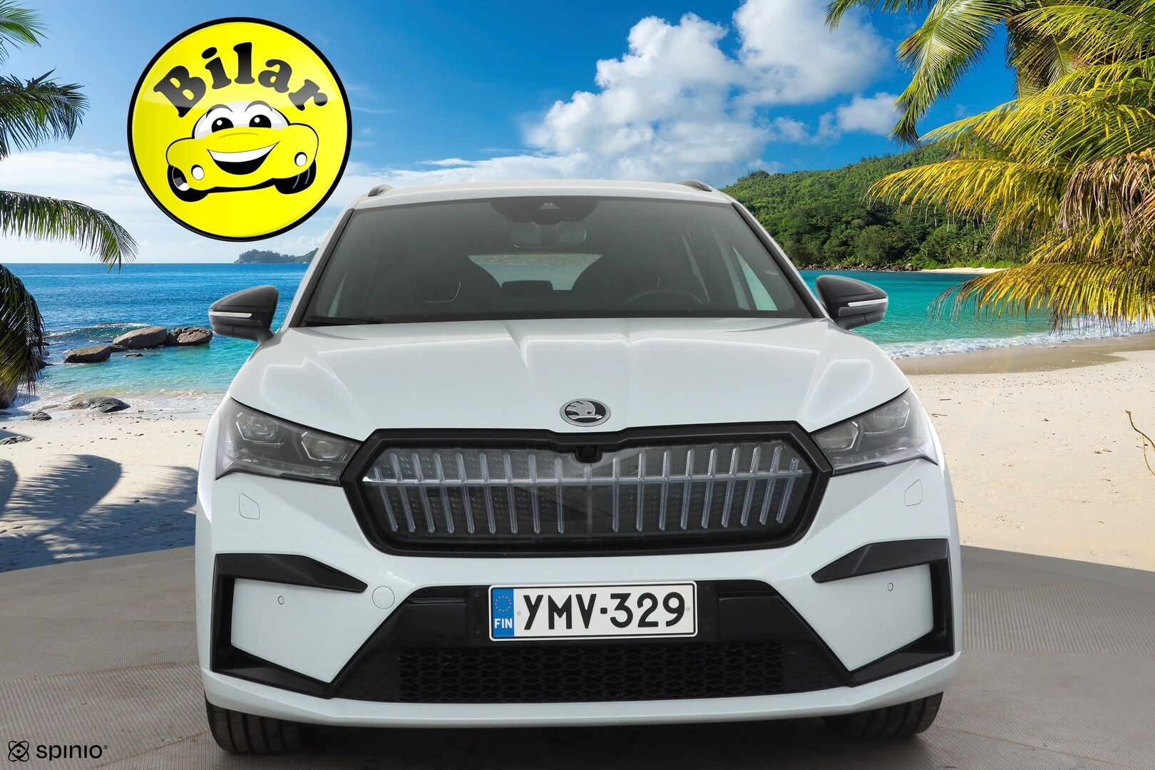SKODA ENYAQ 2023 80x 4x4 SportLine  - | ACC | ILP | Koukku | Canton | Matrix-LED | Muistipenkki | Ratinlämmitys | Puolinahat | P.Kamera | Merkkihuollettu |