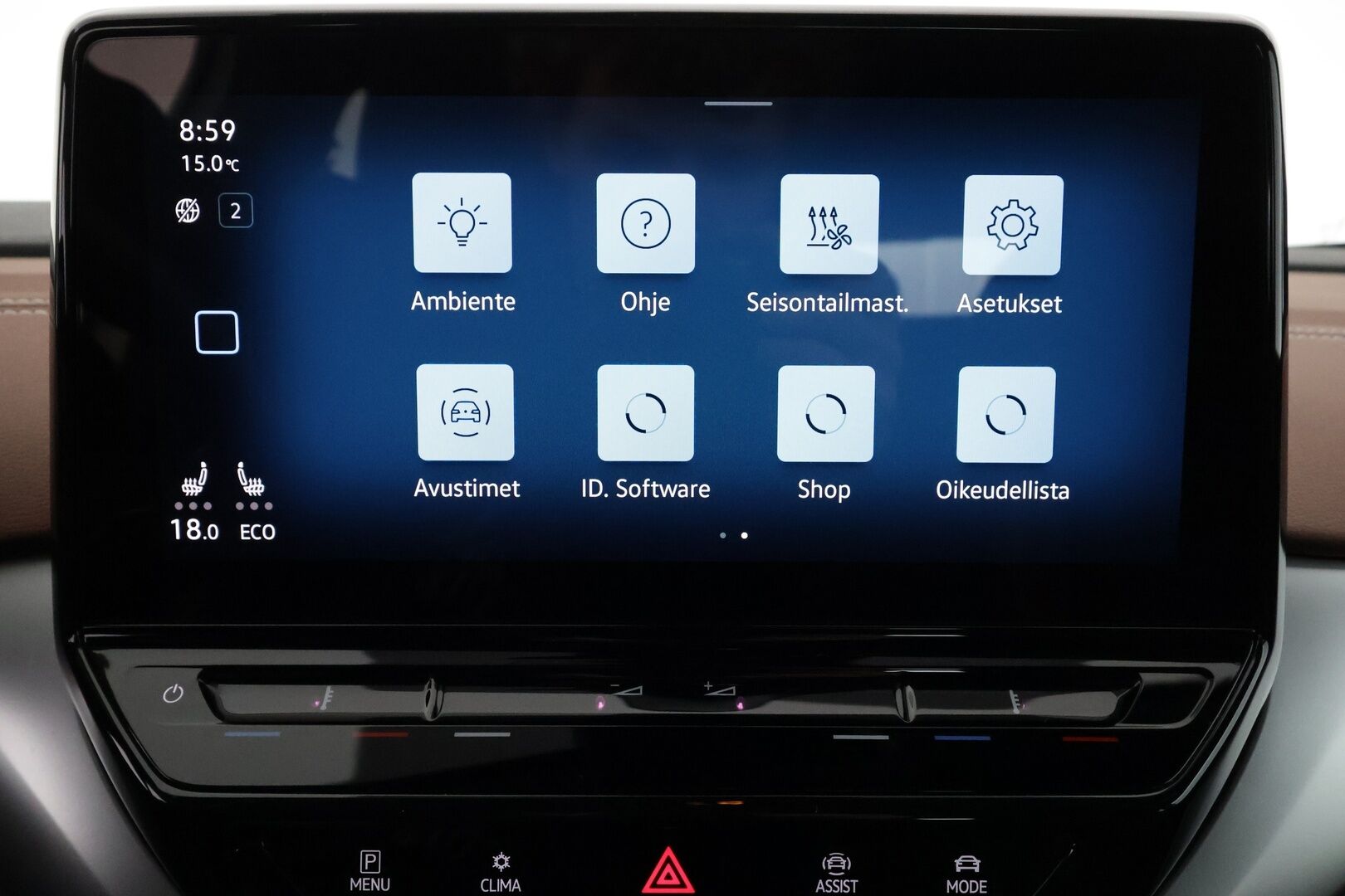 VOLKSWAGEN ID.4 2023 Pro 4MOTION Business 195 kW, akku 77 kWh - | ILP | Koukku | ACC | LED | P.Kamera | Nahka-Alcantara | Navi | Kaistavahti | Keyless | Kahdet renkaat | 2x Latauskaapelit | Merkkihuollot |