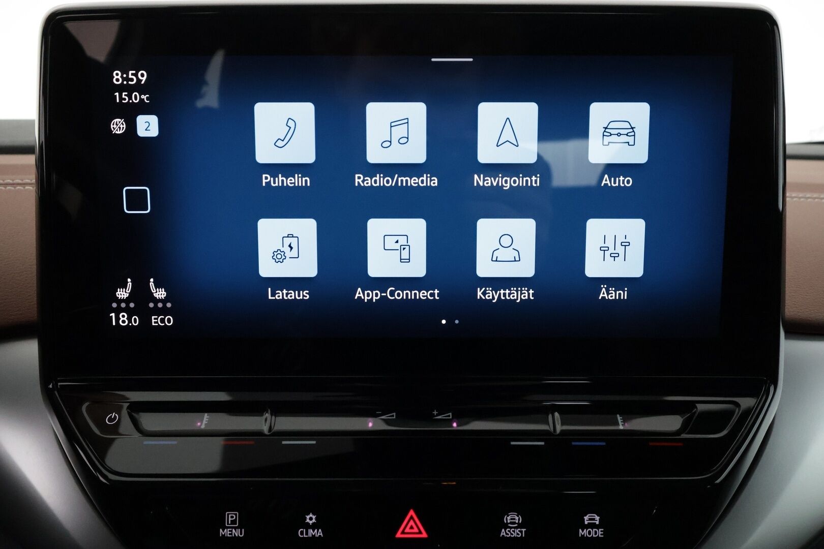 VOLKSWAGEN ID.4 2023 Pro 4MOTION Business 195 kW, akku 77 kWh - | ILP | Koukku | ACC | LED | P.Kamera | Nahka-Alcantara | Navi | Kaistavahti | Keyless | Kahdet renkaat | 2x Latauskaapelit | Merkkihuollot |