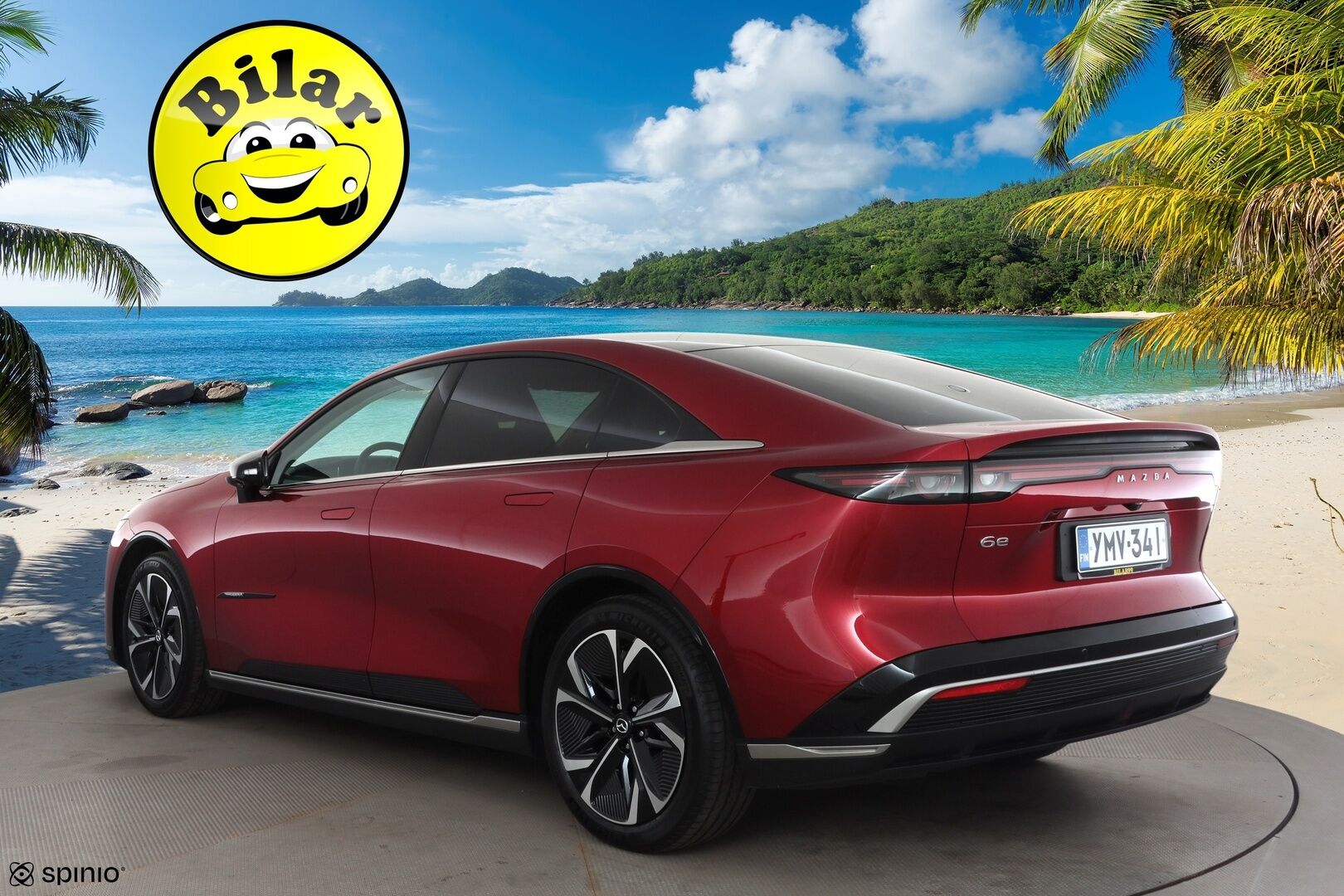 Mazda 6e 2025 68,8 kWh Takumi (GW7) - | ILP | ACC | 360 | HUD | Panorama | Ilmastoidut etuistuimet sähkösäädöllä | Vaalea Keinonahka-verhoilu | Sony |
