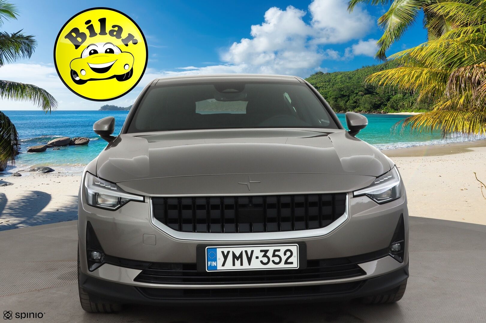 Polestar 2 2021 Long Range Dual Motor Performance, 300kW, 78kWh - ACC | ILP | Koukku / Pixel LED /  H/K / 360-Kamera | Lasikatto | H/K | Muistipenkki | Keyless | Apple&Android | Kahdet Renkaat |