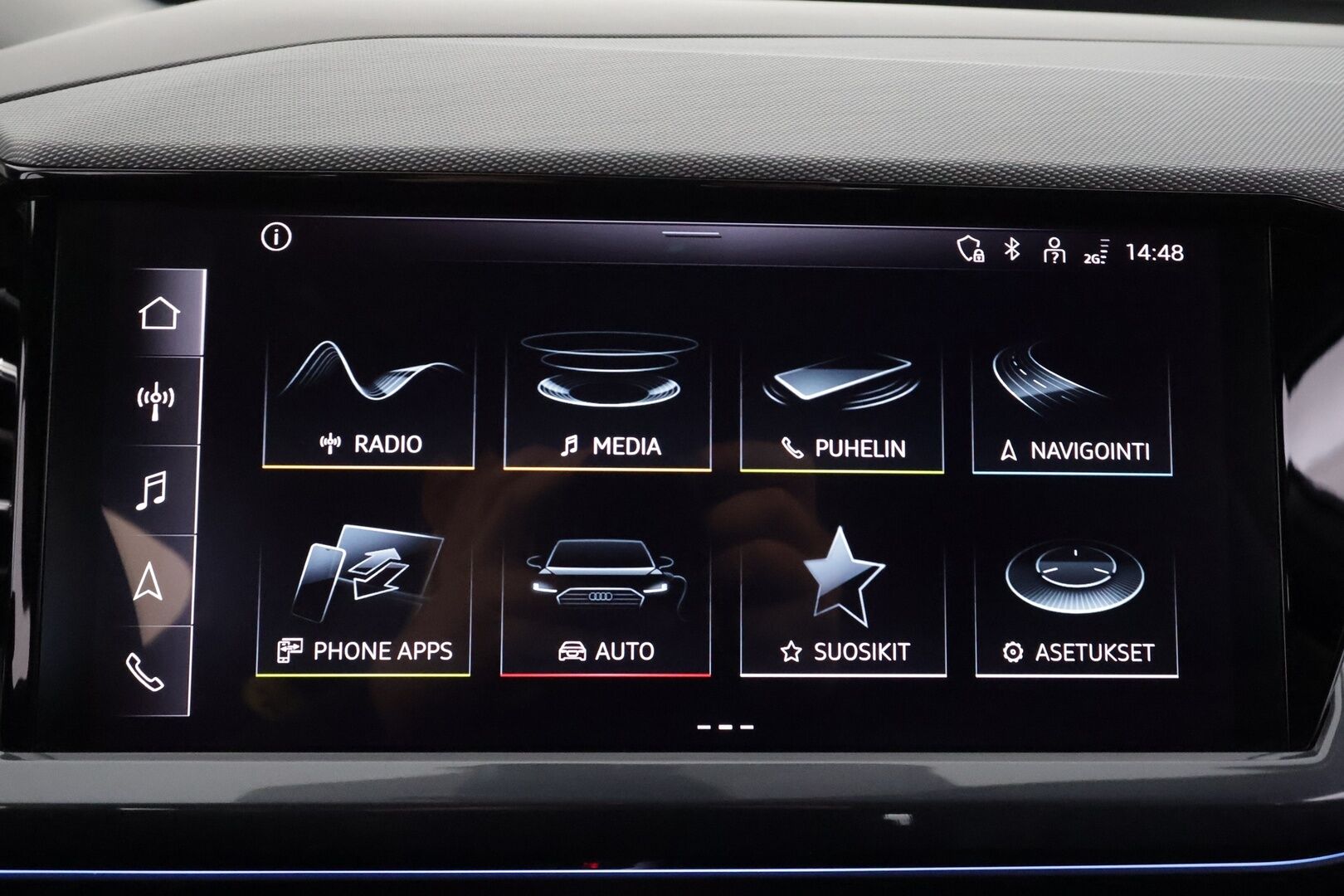 Audi Q4 e-tron 2023 Progress S line 50 e-tron quattro Sportback - | ACC | ILP | Koukku | Sonos | LED | Muistipenkki | P.Kamera | HUD | Sporttipenkit | Keyless | Apple&Android | Merkkihuollettu |