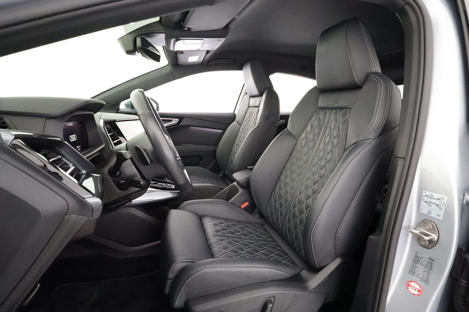 Audi Q4 e-tron 2023 Progress S line 50 e-tron quattro Sportback - | ACC | ILP | Koukku | Sonos | LED | Muistipenkki | P.Kamera | HUD | Sporttipenkit | Keyless | Apple&Android | Merkkihuollettu |
