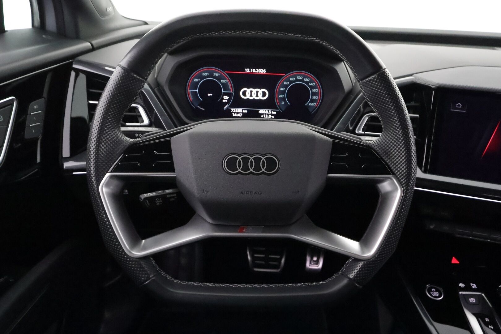 Audi Q4 e-tron 2023 Progress S line 50 e-tron quattro Sportback - | ACC | ILP | Koukku | Sonos | LED | Muistipenkki | P.Kamera | HUD | Sporttipenkit | Keyless | Apple&Android | Merkkihuollettu |