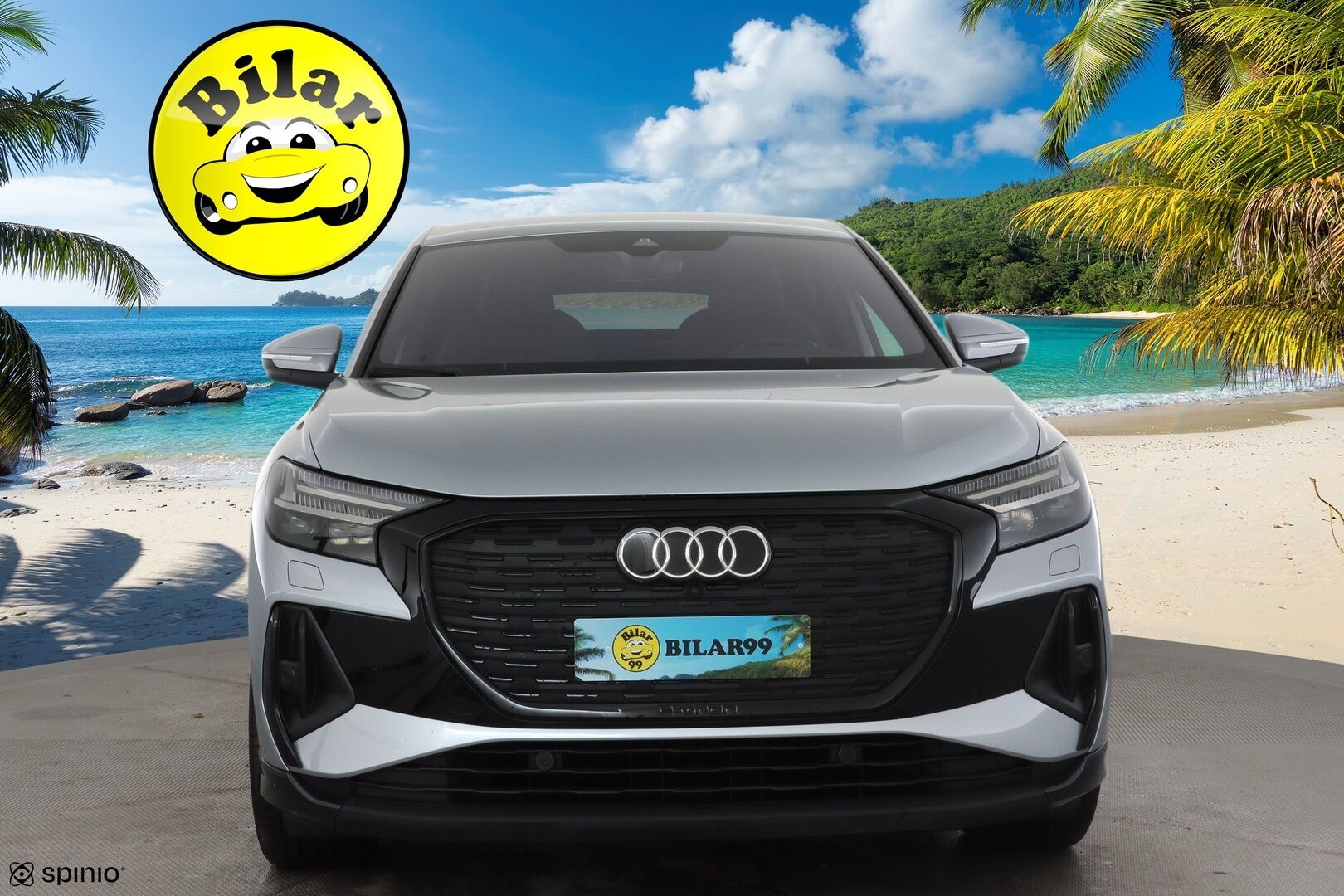 Audi Q4 e-tron 2023 Progress S line 50 e-tron quattro Sportback - | ACC | ILP | Koukku | Sonos | LED | Muistipenkki | P.Kamera | HUD | Sporttipenkit | Keyless | Apple&Android | Merkkihuollettu |