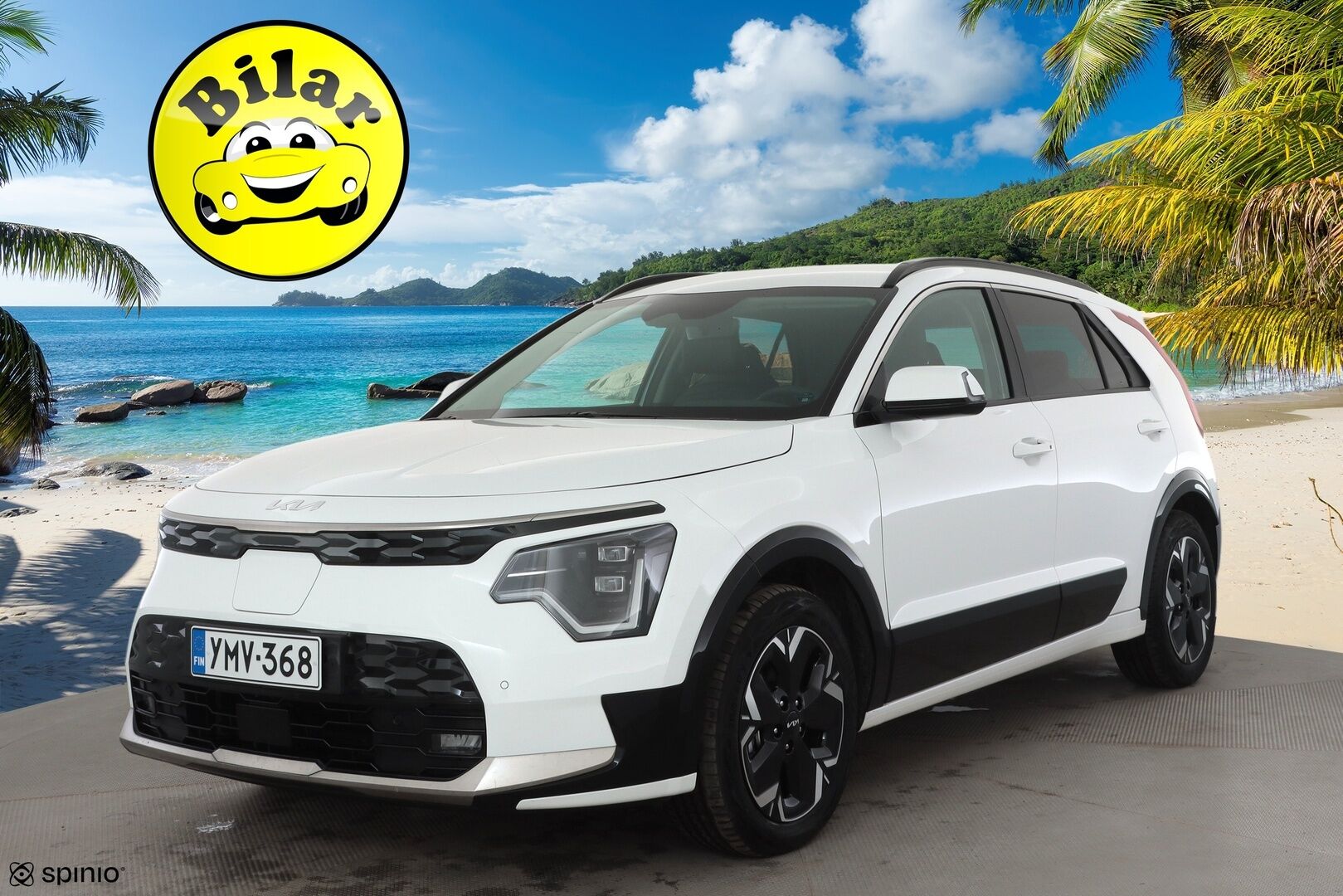 Kia Niro 2023 EX 64,8kWh 204hv - | ACC | ILP | Puolinahat | Sähköpenkki | V2L | LED | P.kamera ja tutkat | HDA | BSM | RCTA | Keyless | Lämm. ratti | 2x renkaat aluin | Merkkihuollot | 