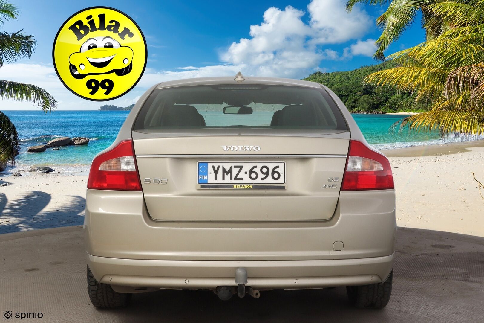 Volvo S80 2008 D5 AWD Momentum aut * Nahat* Vakkari* Peruutustutka* - * Jakopää tehty / Kahdet renkaat vanteilla / Suomi-Auto