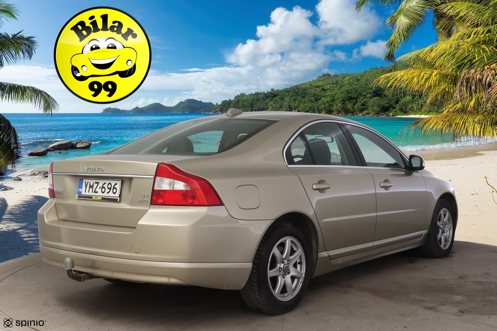 Volvo S80 2008 D5 AWD Momentum aut * Nahat* Vakkari* Peruutustutka* - * Jakopää tehty / Kahdet renkaat vanteilla / Suomi-Auto