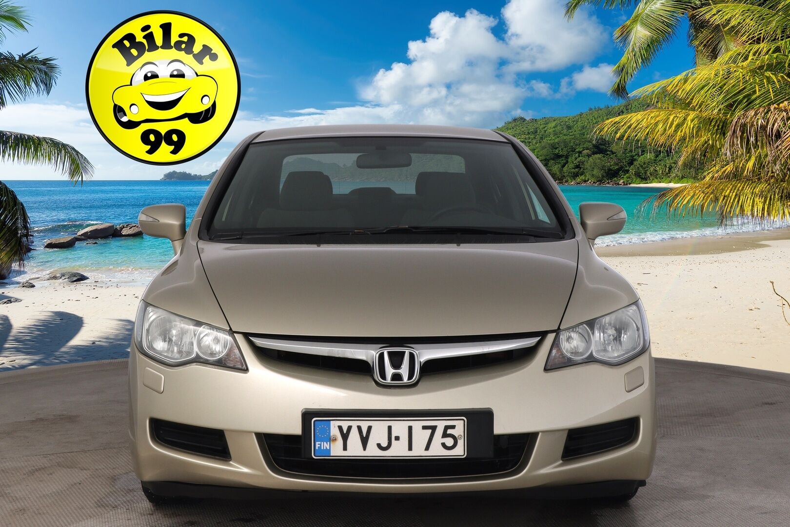 Honda Civic 2008 4D 1,8i Comfort AT * Suomi-auto / Lohkolämmitin / Vetokoukku * - Siistikuntoinen / Hyvä huoltohistoria