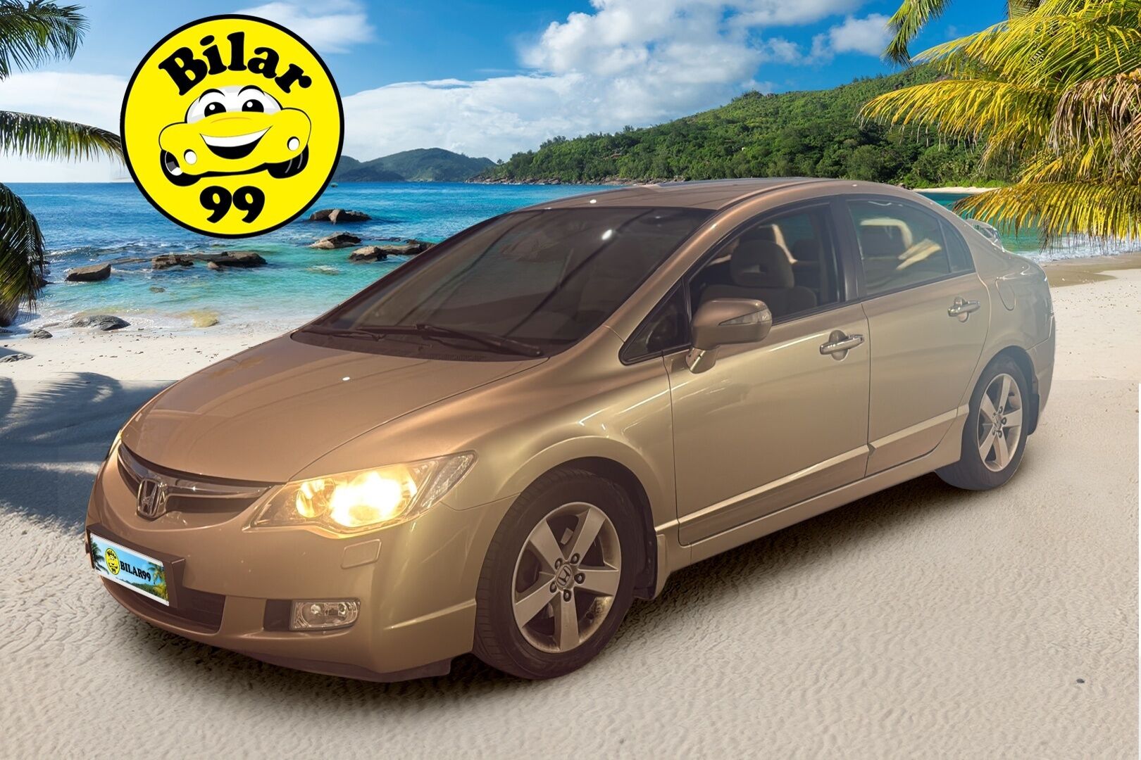 Honda Civic 2008 4D 1,8i Executive AT - Myydään Huutokaupat.com - | Suomi-auto | Vetokoukku | Vakionopeudensäädin | Lohkolämmitin |