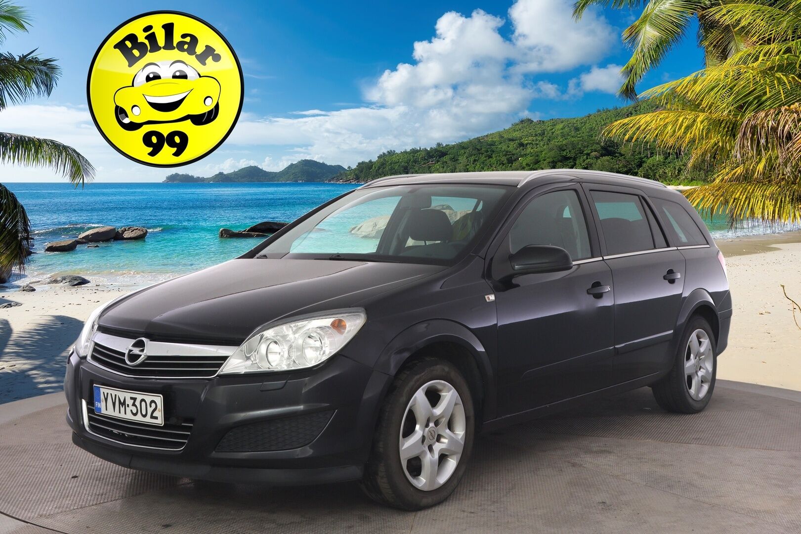 Opel Astra 2008 STATION WAGON Farmari (AC) 4o0v 1598cm3 *YritysOutlet - Myydään vain yrityksille* - *JUURI KATSASTETTU* / Vakkari / Ilmastointi / 2x alumiinivanteet / Suomi-auto / Huoltokirja / Penkinlämmittimet