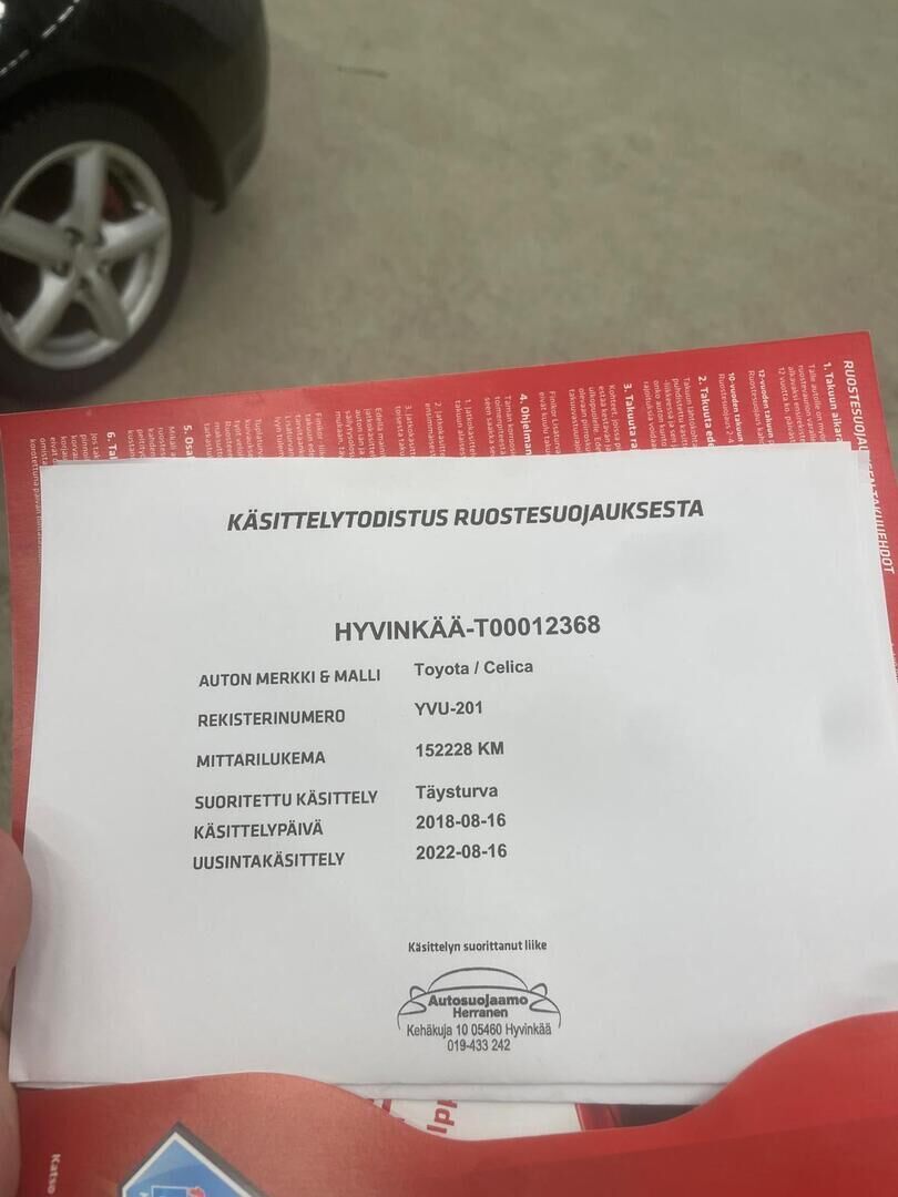 Toyota Celica 2005 2D CELICA LIFTBACK 1.8 - *YritysOutlet - Myydään vain yrityksille* / 2x hyvät renkaat / hyvät huollot / Ruostesuojattu*