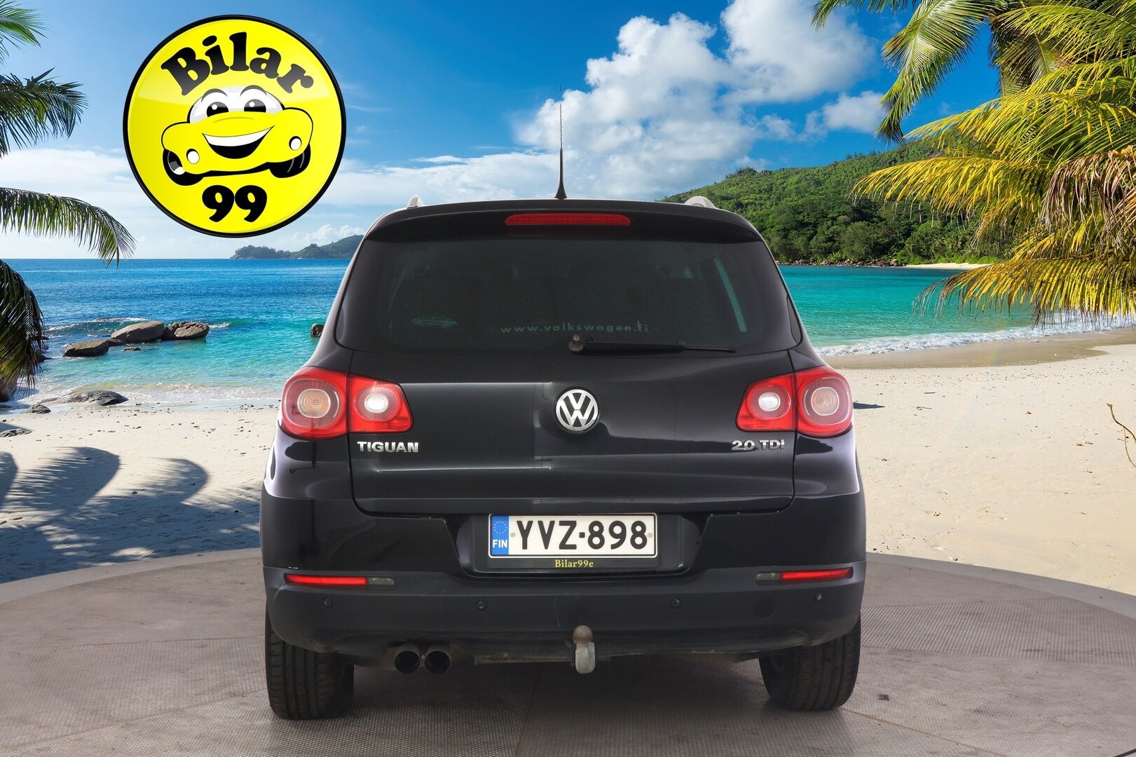 Volkswagen Tiguan 2008 Sport & Style 2,0 TDI 103 kW, Tiptronic-autom *YritysOutlet - *Myydään vain yrityksille / Vetokoukku / lohkolämmitin / jakohihna vaihdettu!*