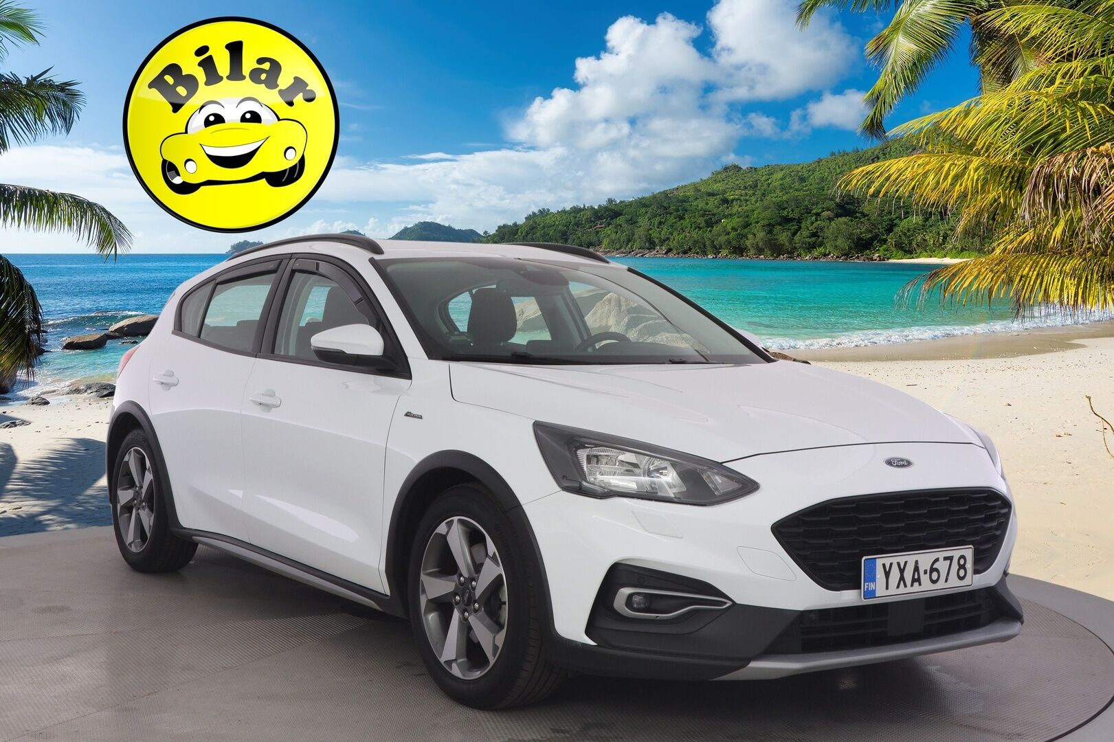Ford Focus 2020 1,0 EcoBoost 125hv A8 Active - Webasto / 2.Omisteinen / Suomi-Auto / P-Tutkat / Vetokoukku / Lämpölasi / Ratinlämmitin