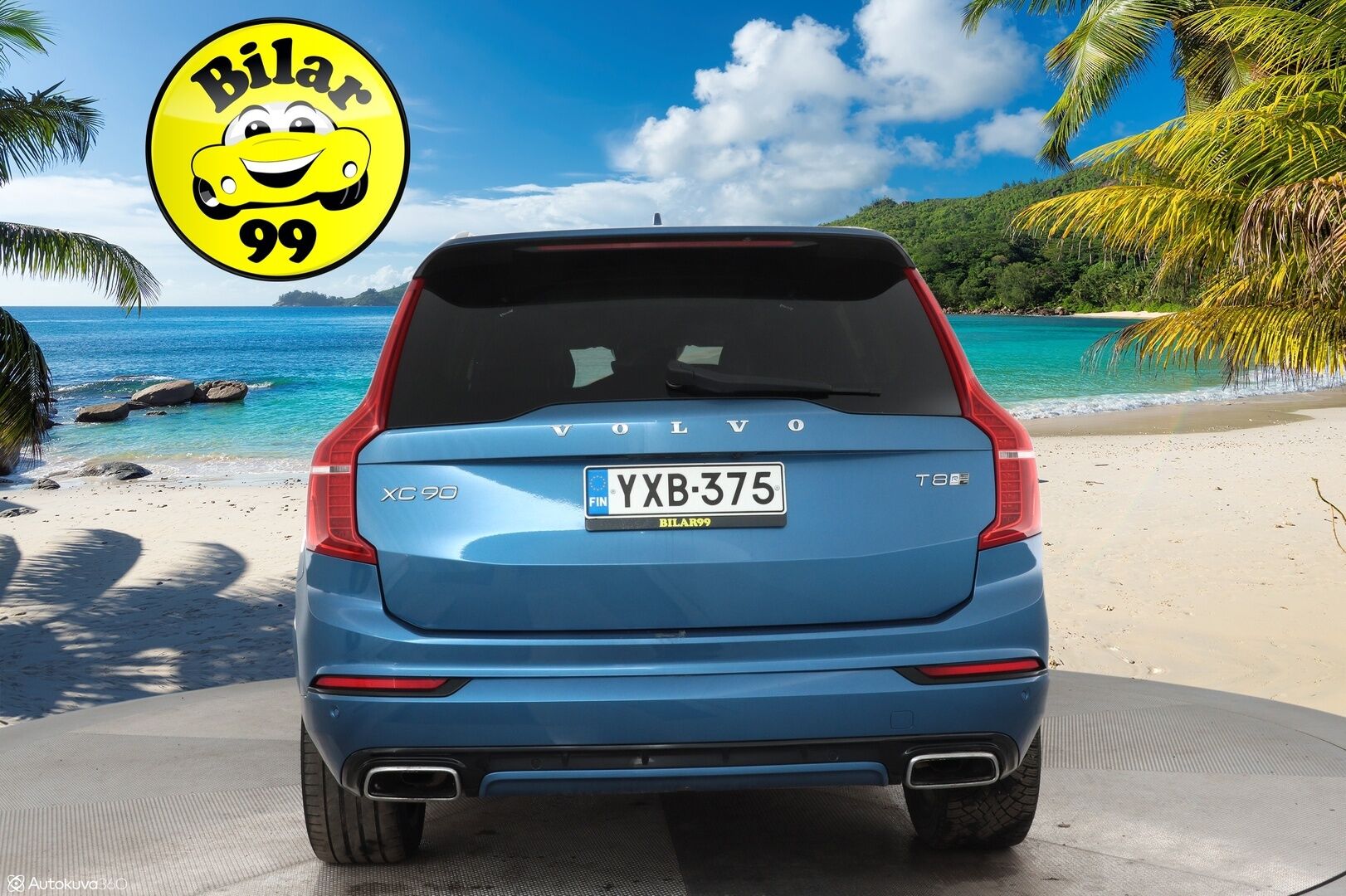 Volvo XC90 2018 T8 Twin Engine AWD R-Design aut - 3,99 % KORKOTARJOUS TÄHÄN AUTOON - 7-P / Webasto / Pilot Assist / Panorama / 360° Kamera / Koukku / Nahka-alcantara Sporttipenkit Muistilla / KeylessGo / 2x renkaat