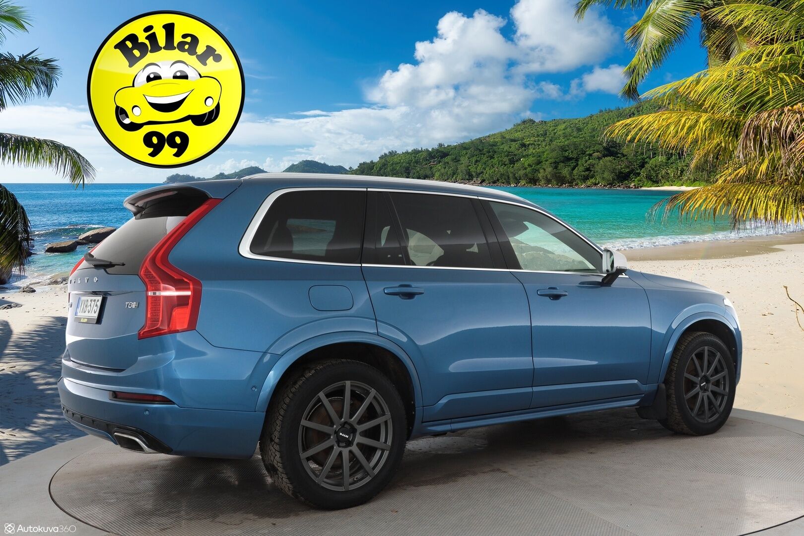 Volvo XC90 2018 T8 Twin Engine AWD R-Design aut - 3,99 % KORKOTARJOUS TÄHÄN AUTOON - 7-P / Webasto / Pilot Assist / Panorama / 360° Kamera / Koukku / Nahka-alcantara Sporttipenkit Muistilla / KeylessGo / 2x renkaat