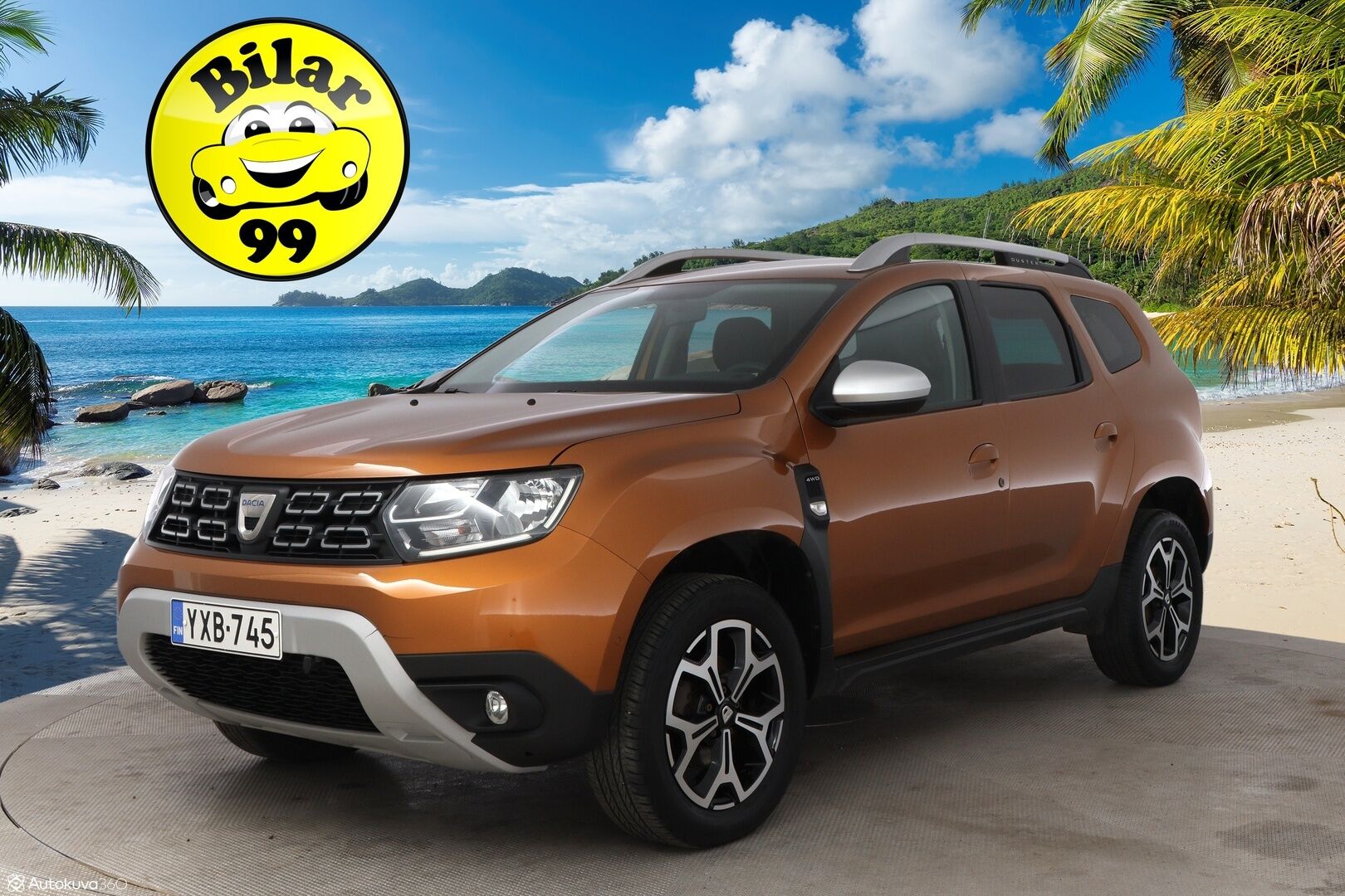 Dacia Duster 2020 TCe 130 4x4 Prestige - 1Om Suomiauto / Peruutuskamera / Navi / BLIS / Lohko & Sisäpistoke / Vakkari / 2x Renkaat aluvantein!