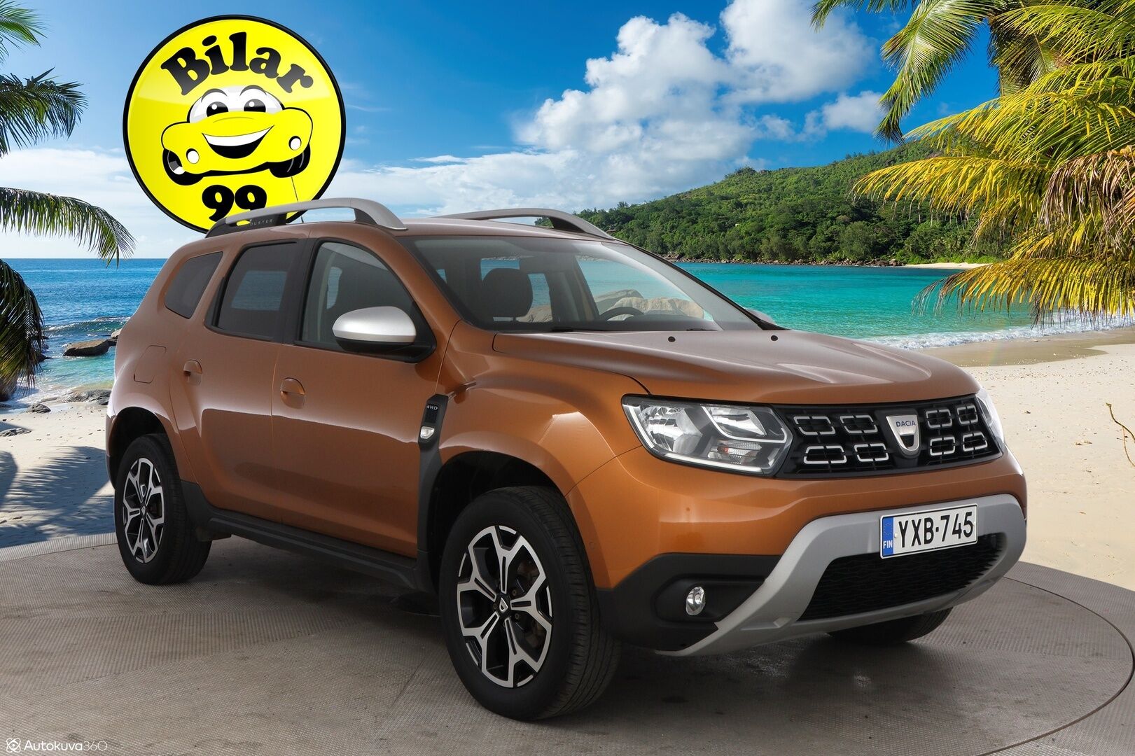 Dacia Duster 2020 TCe 130 4x4 Prestige - 1Om Suomiauto / Peruutuskamera / Navi / BLIS / Lohko & Sisäpistoke / Vakkari / 2x Renkaat aluvantein!
