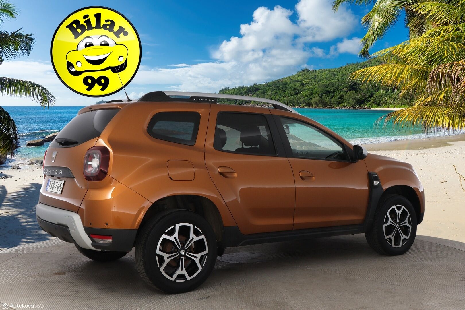 Dacia Duster 2020 TCe 130 4x4 Prestige - 1Om Suomiauto / Peruutuskamera / Navi / BLIS / Lohko & Sisäpistoke / Vakkari / 2x Renkaat aluvantein!