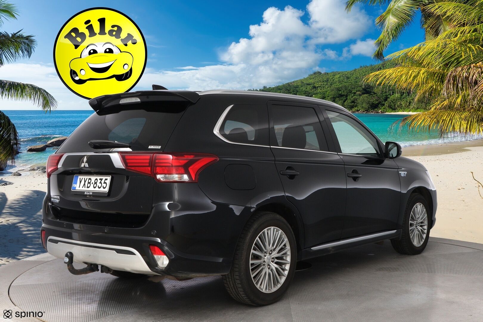 Mitsubishi OUTLANDER PHEV 2020 Instyle 4WD 5p - Suomiauto | ACC | Nahka-alcantara sähköpenkit | Vetokoukku | Peruutuskamera | Lohko+sis | Kaistavahti | Ratinlämmitys