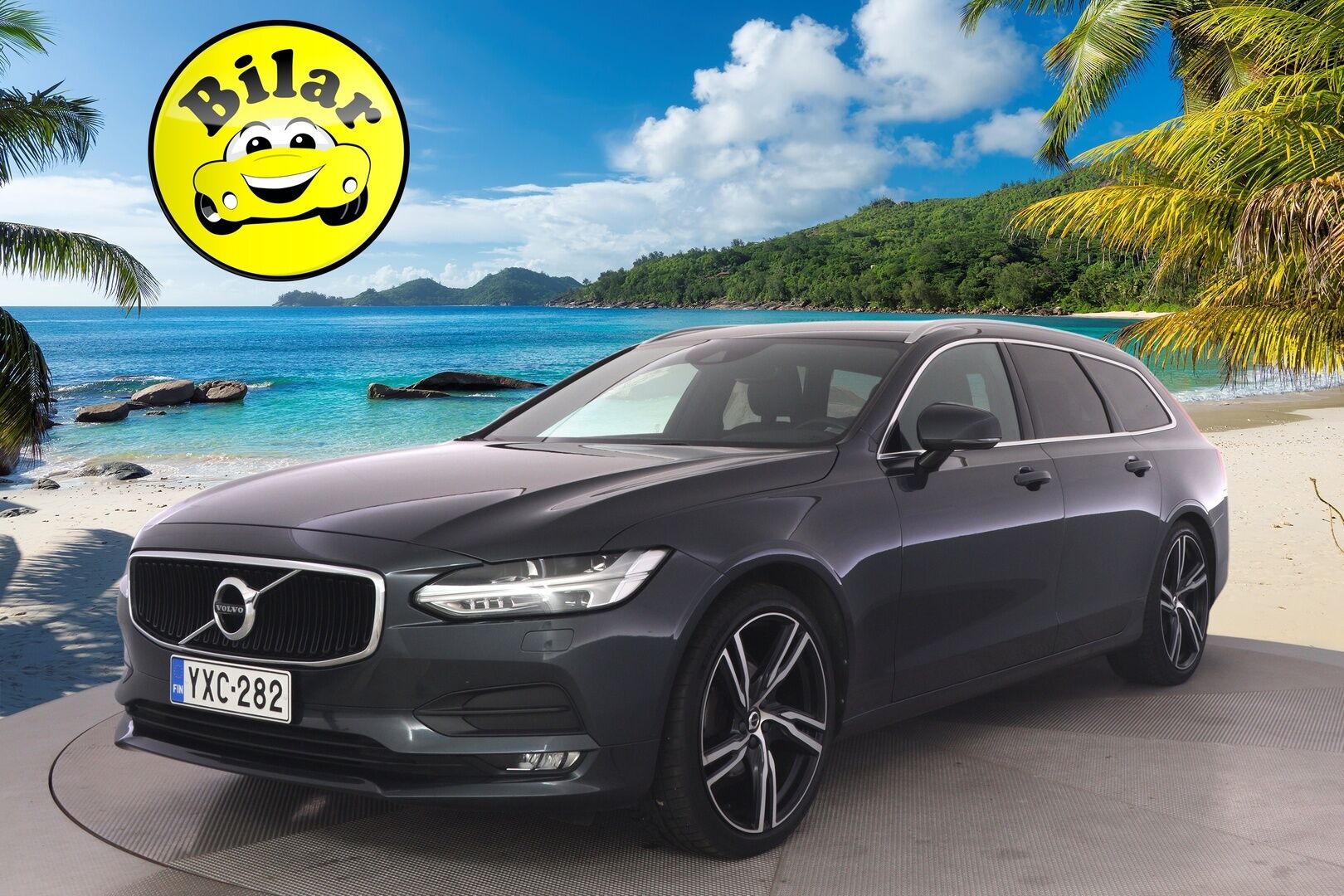 Volvo V90 2018 D3 Momentum aut - | ACC | P. Kamera | Webasto | CarPlay l Nahkasisusta | Koukku | Ei Adblue | 
