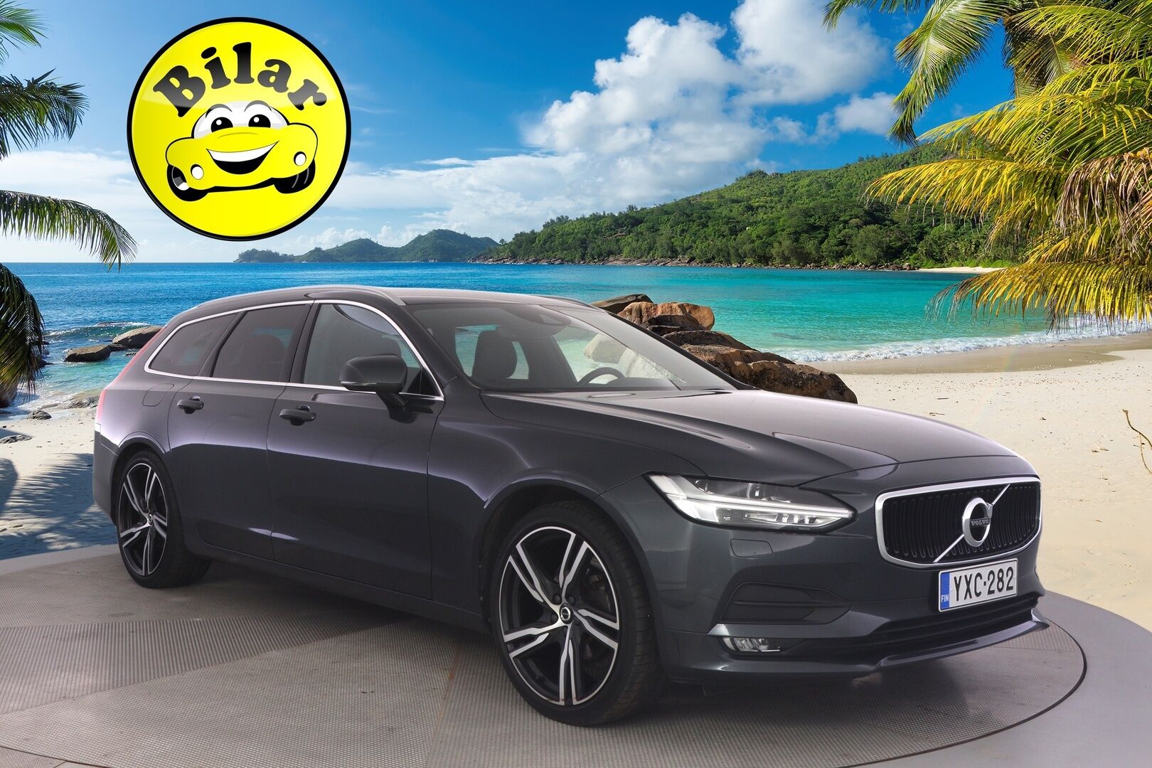 Volvo V90 2018 D3 Momentum aut - | ACC | P. Kamera | Webasto | CarPlay l Nahkasisusta | Koukku | Ei Adblue | 