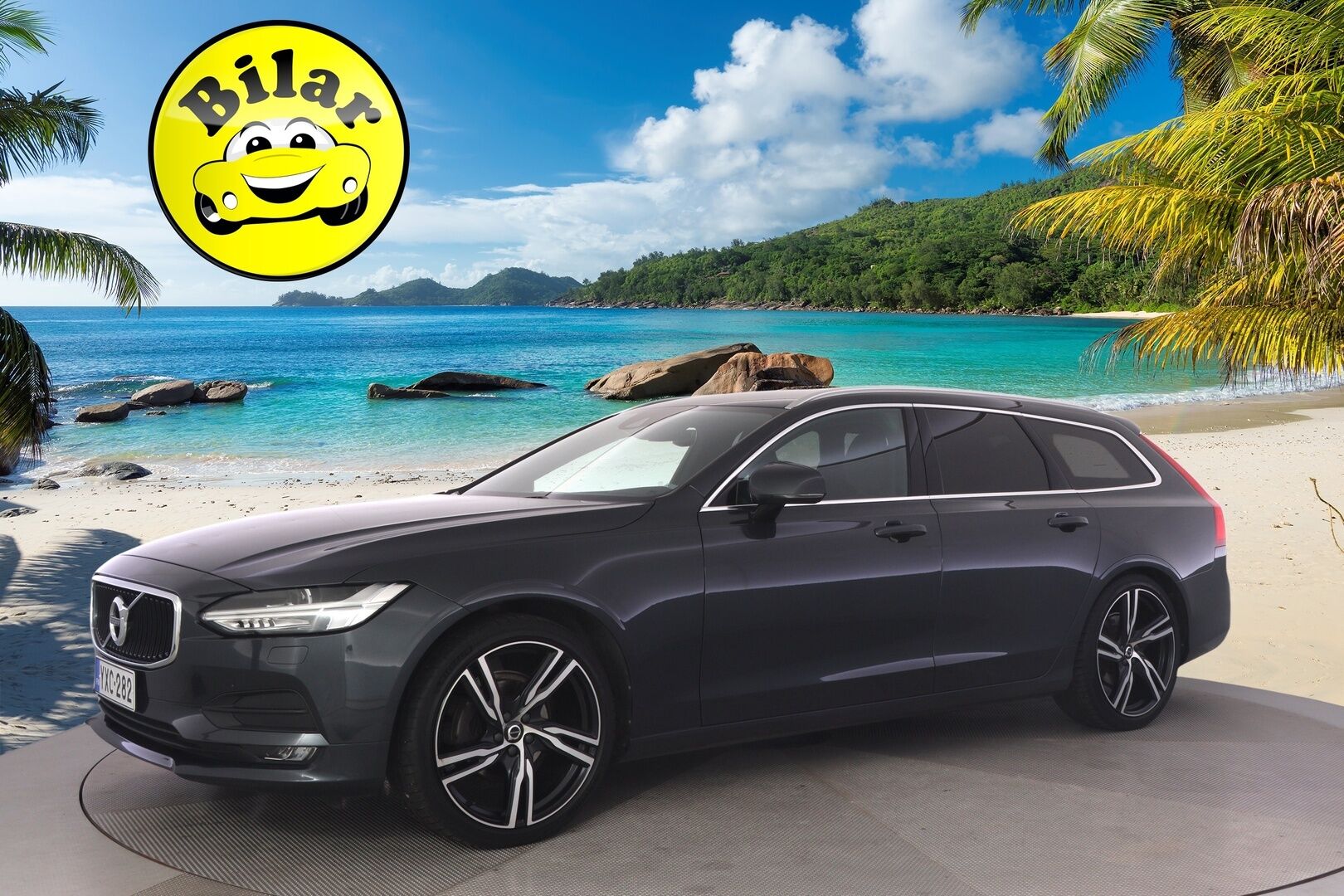 Volvo V90 2018 D3 Momentum aut - | ACC | P. Kamera | Webasto | CarPlay l Navi l Nahkasisusta | Koukku | Ei Adblue | 