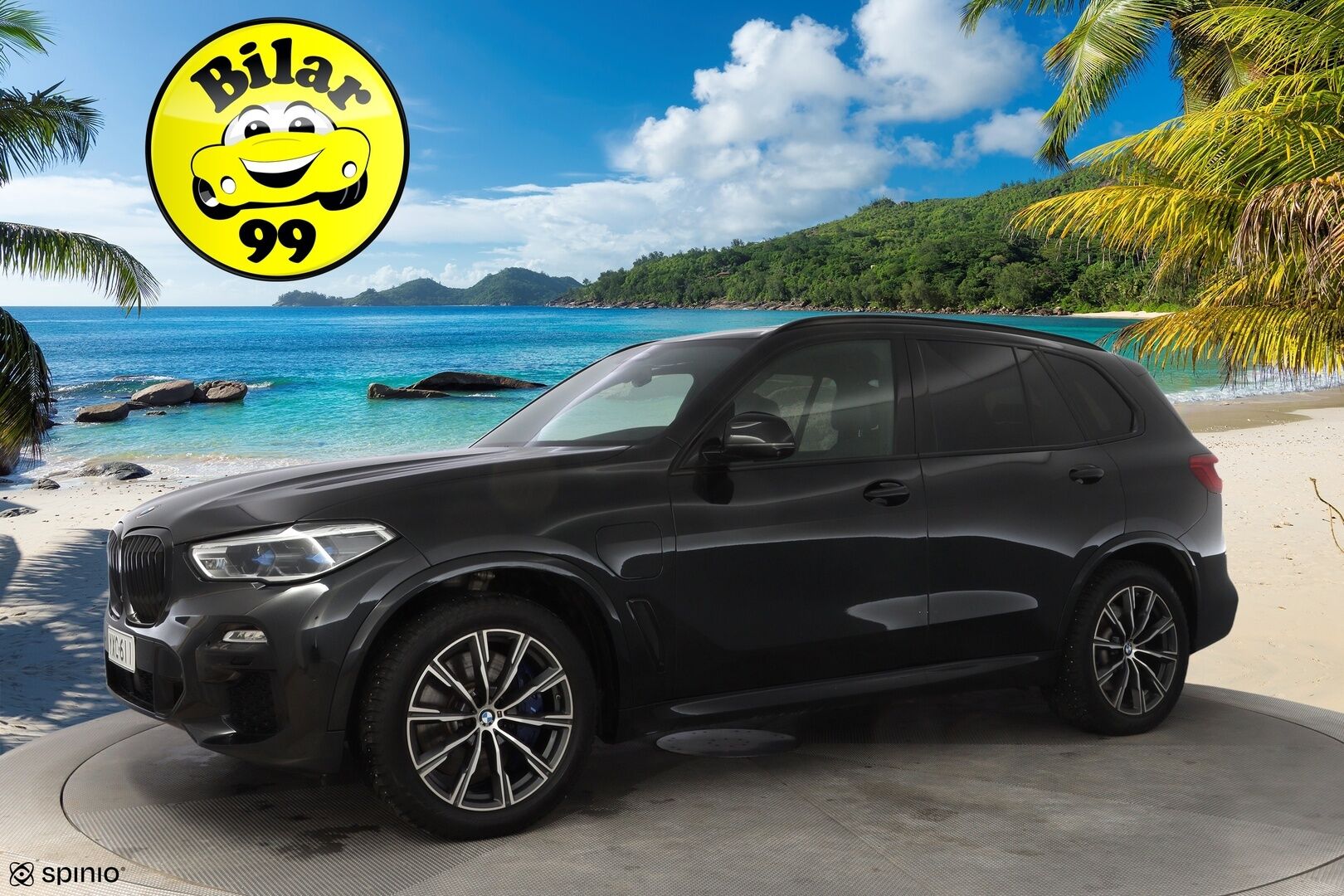 BMW X5 2020 G05 xDrive45e A M-sport * B&W / HUD / ACC / Comfort-nahat / Koukku / 360-kam / Laser / Panorama / Soft Close * - Suomi-auto / SoH 90.5% / 2x Vanteet / Merkkihuoltohistoria
