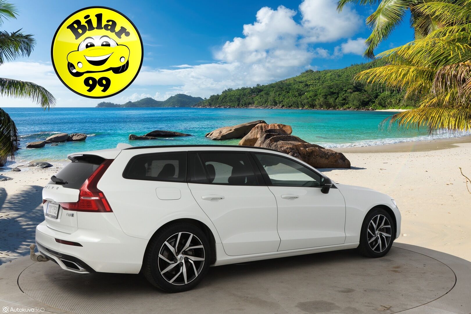 Volvo V60 2020 T8 TwE AWD Business R-Design aut - Suomiauto / Webasto / Adapt.Vakkari / Vetokoukku / Peruutuskamera / Sensus Navi / BLIS / Nahka-Alcantara / Huippuvarusteet / Jakopää juuri tehty!