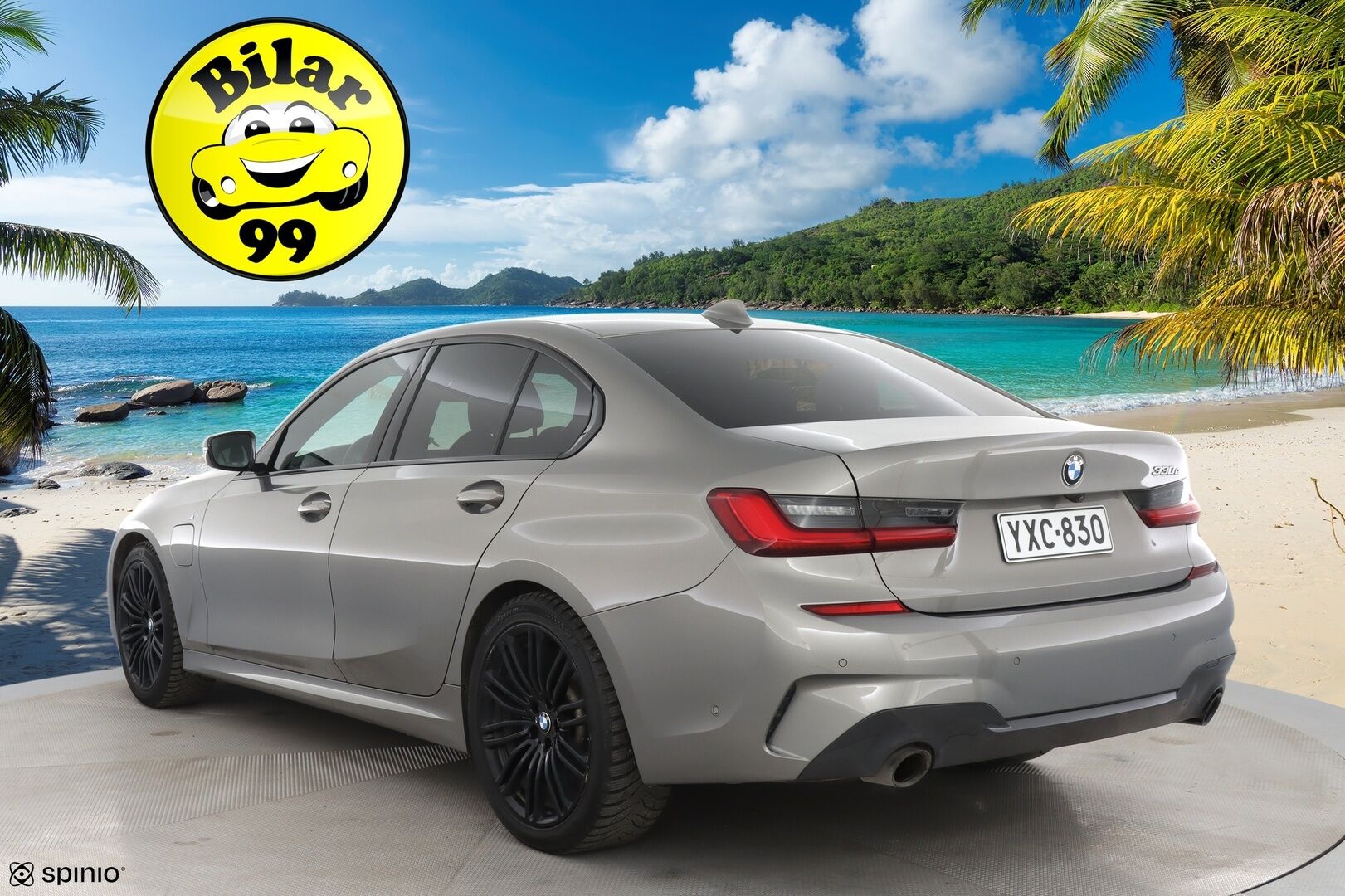 BMW 330 2019 G20 Sedan 330e Business M Sport *Acc / Harman & Kardon / Laser valot / 360-Kamera!* - Todella kovat varusteet / Harvinainen ulkoväri / Hyvin pidetty!