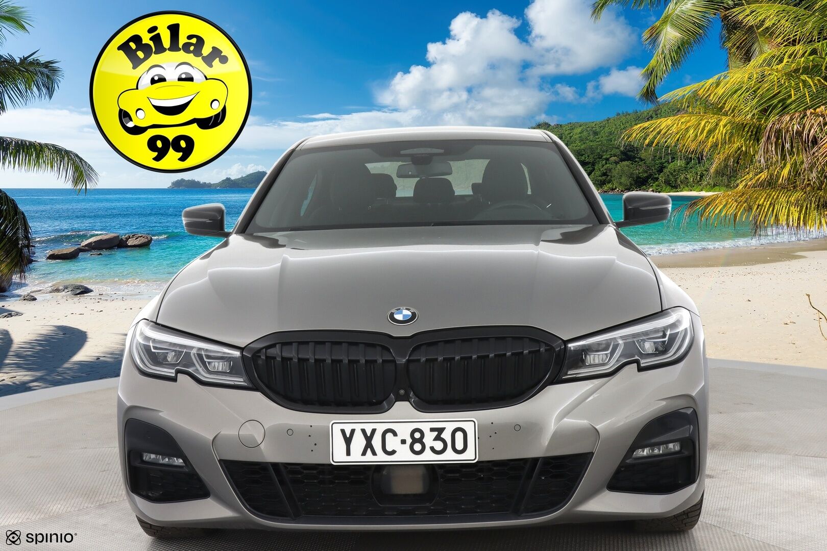 BMW 330 2019 G20 Sedan 330e Business M Sport *Acc / Harman & Kardon / Laser valot / 360-Kamera!* - Todella kovat varusteet / Harvinainen ulkoväri / Hyvin pidetty!