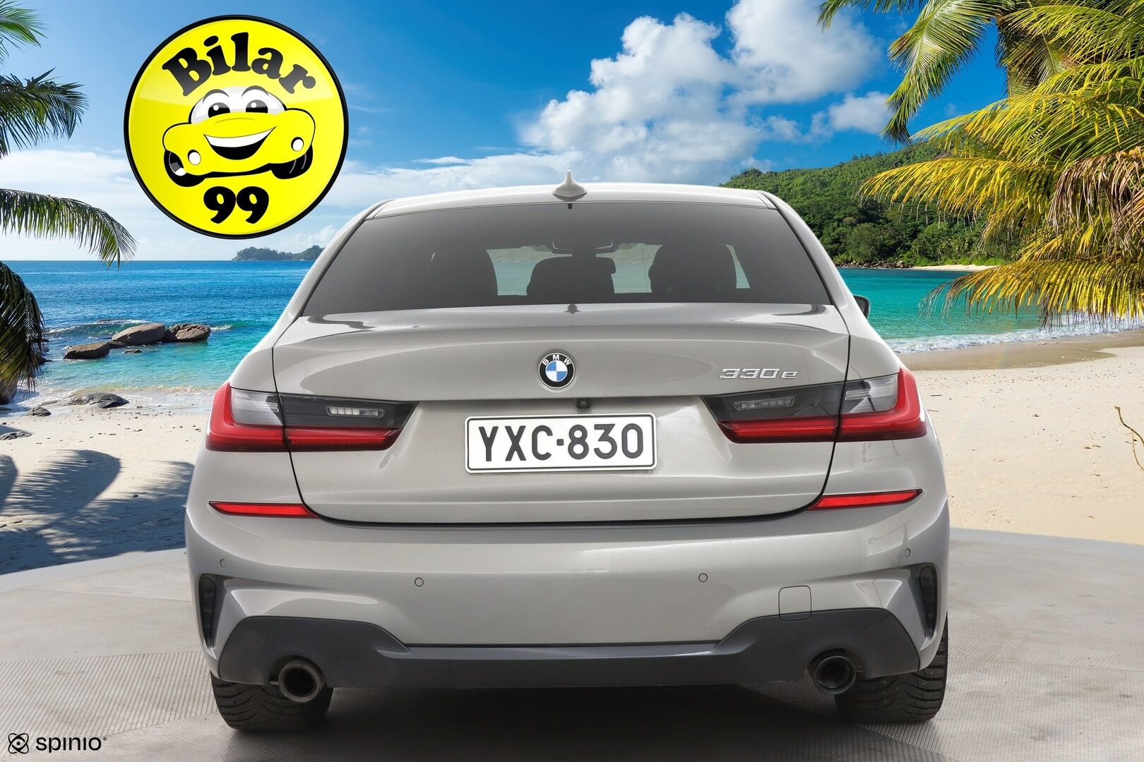 BMW 330 2019 G20 Sedan 330e Business M Sport *Acc / Harman & Kardon / Laser valot / 360-Kamera!* - Todella kovat varusteet / Harvinainen ulkoväri / Hyvin pidetty!