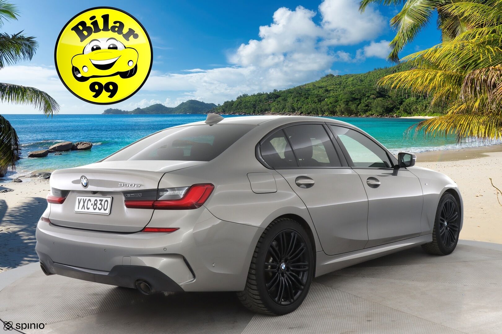 BMW 330 2019 G20 Sedan 330e Business M Sport *Acc / Harman & Kardon / Laser valot / 360-Kamera!* - Todella kovat varusteet / Harvinainen ulkoväri / Hyvin pidetty!