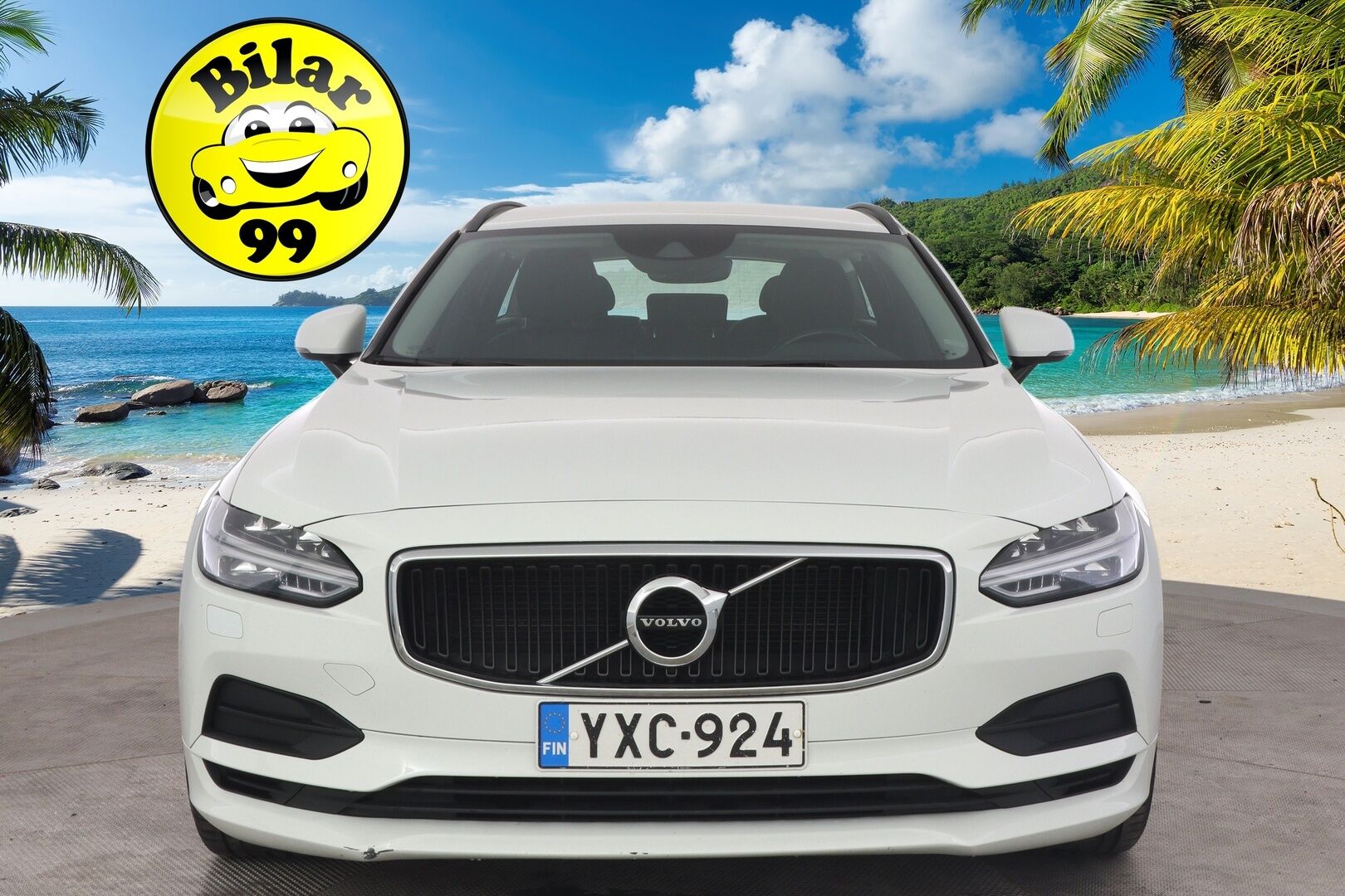 Volvo V90 2017 D4 Business aut** Webasto / VOC / Adapt. vak / Pilot-assist / Vetokoukku - *Tilava / Luotettava / Käyttöauto!*