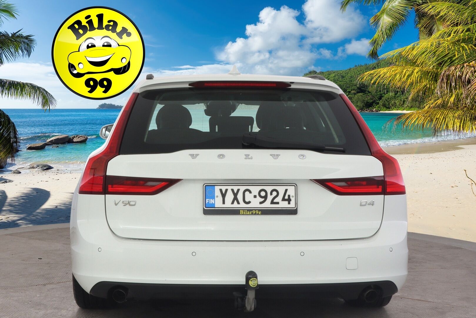Volvo V90 2017 D4 Business aut** Webasto / VOC / Adapt. vak / Pilot-assist / Vetokoukku - *Tilava / Luotettava / Käyttöauto!*