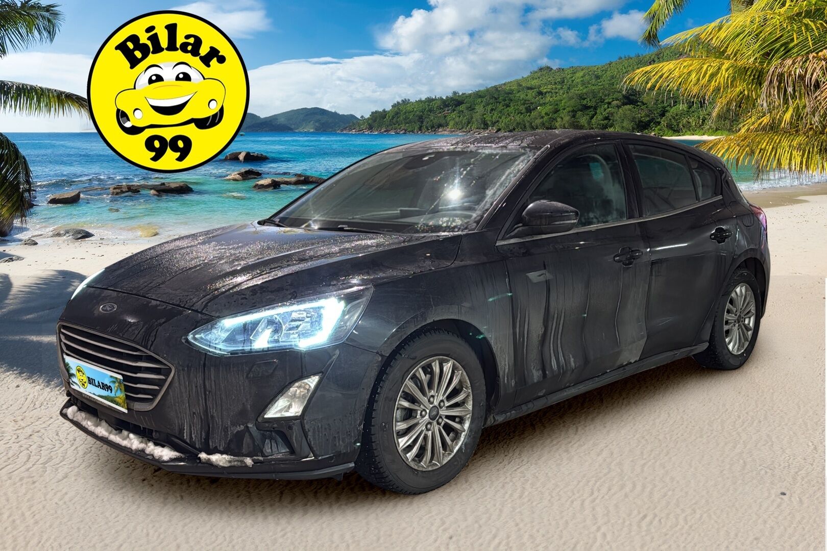 Ford Focus 2020 1,0 EcoBoost 125hv A8 *Lohko+S.lämmitin / P.Tutkat edessä ja takana / Lämmitettävä tuulilasi* - *Ohjayspyörän lämmitys / Kaistallapitoavustin*