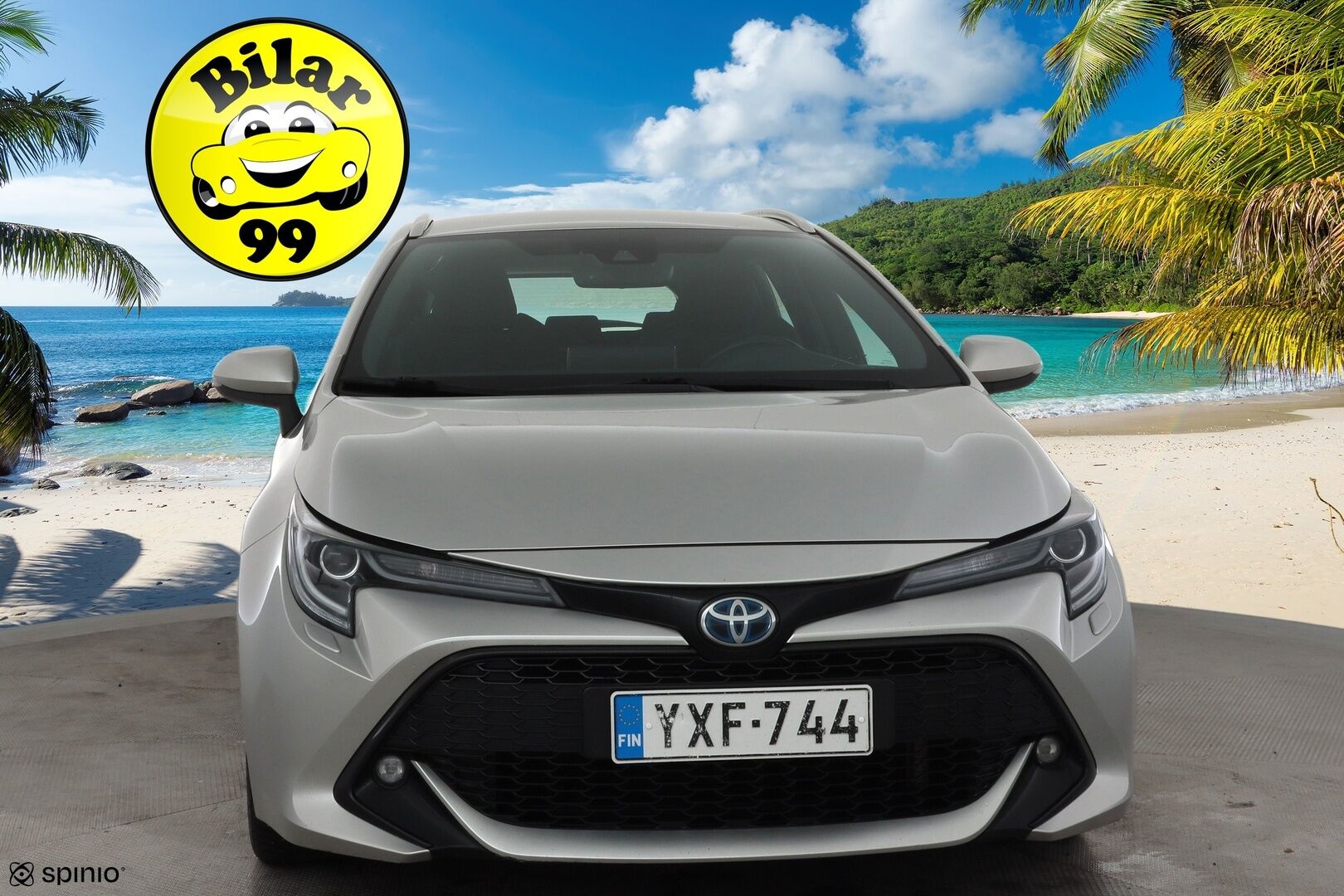 Toyota Corolla 2020 Touring Sports 1,8 Hybrid Active * ACC / P.kamera / LED / Navi / Koukku / KeylessGo / Sähköluukku * - 1.Om Suomi-auto / Kahdet renkaat aluvanteilla / Merkkihuollettu